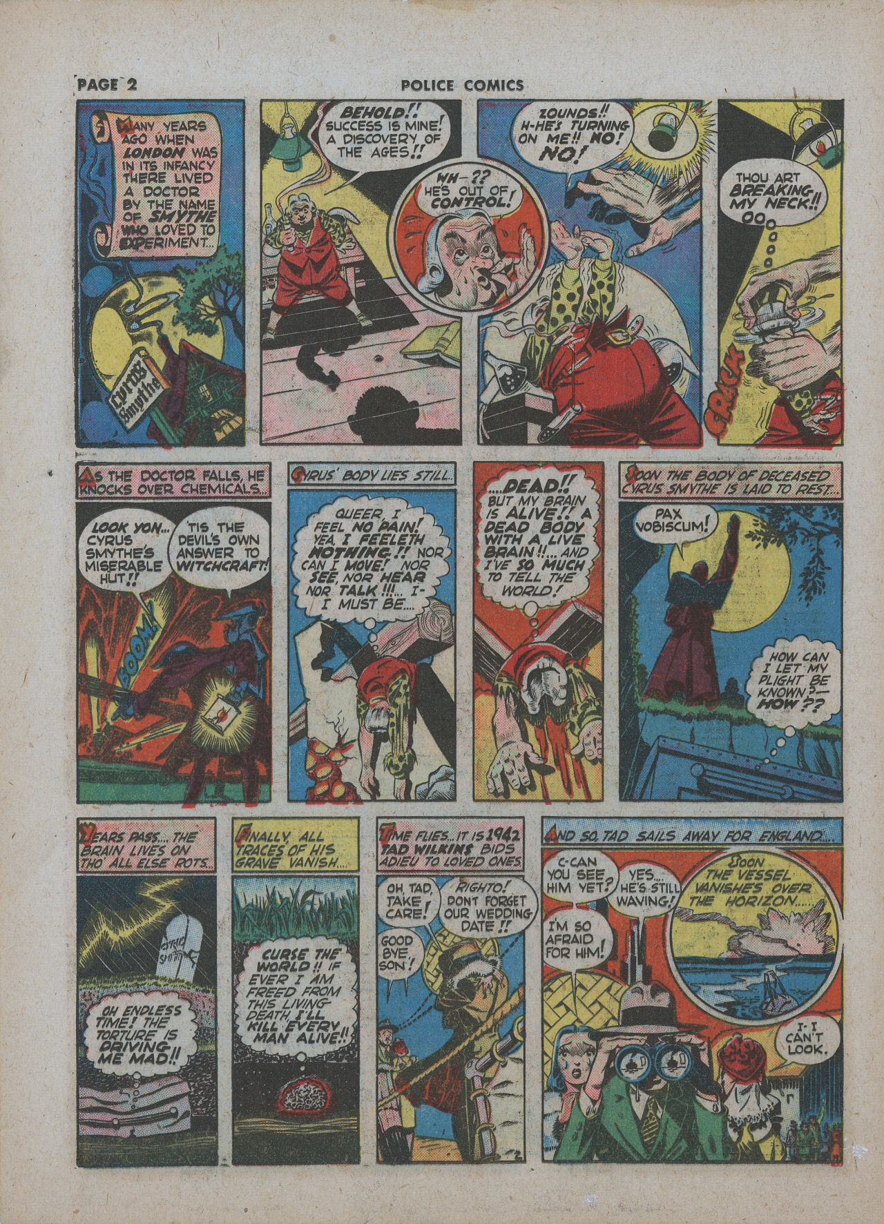 Read online Police Comics comic -  Issue #11 - 4