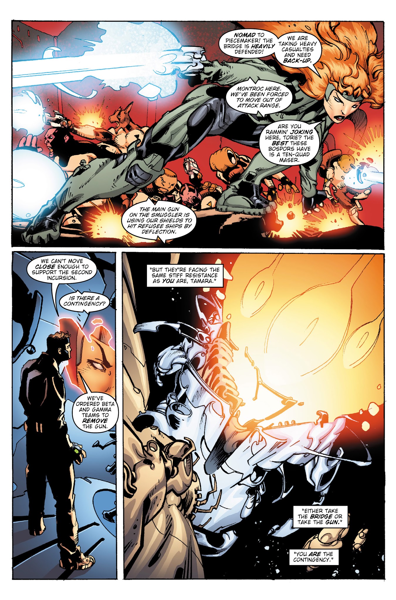 Read online Alien Legion: Uncivil War comic -  Issue # TPB - 45