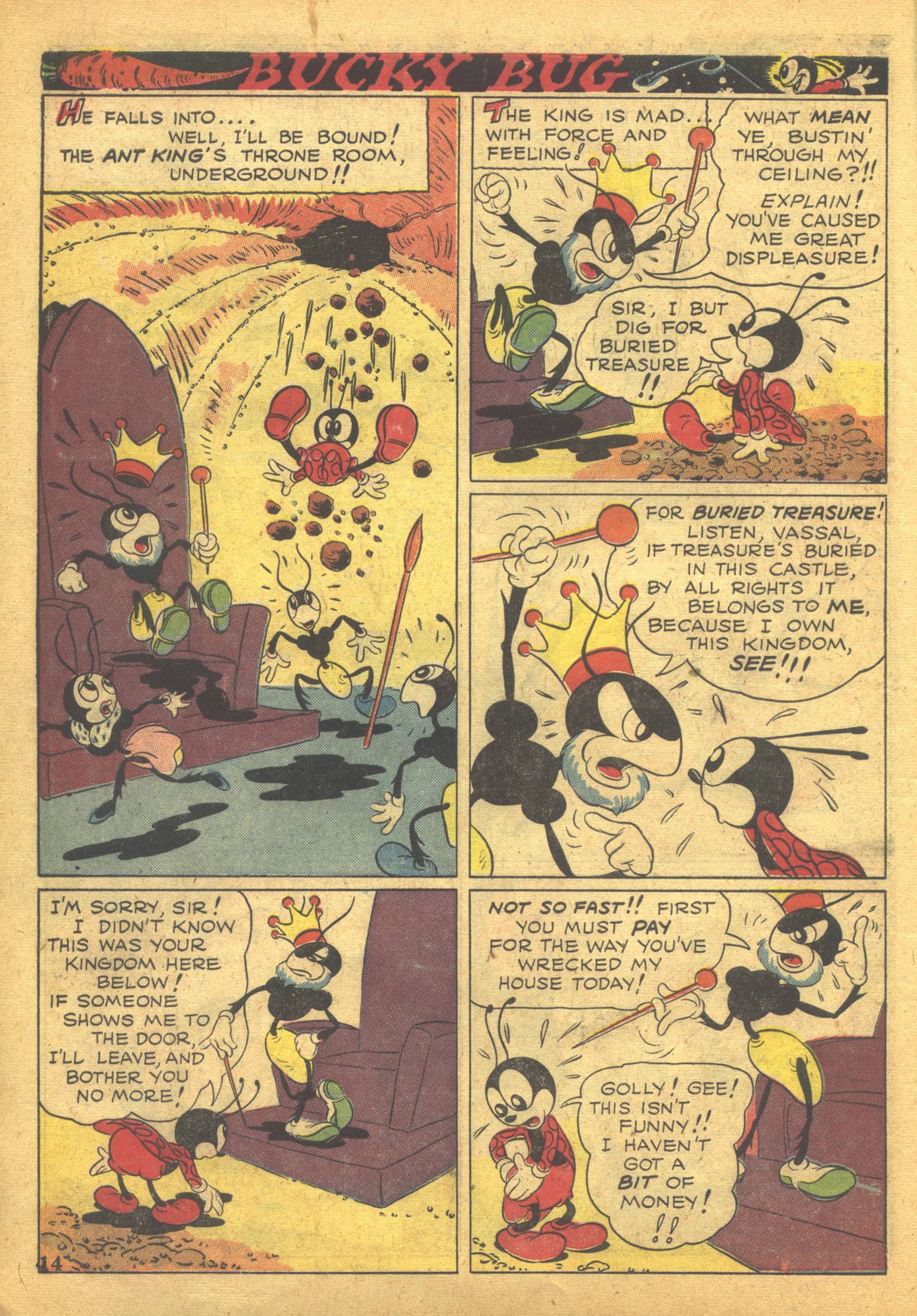 Read online Walt Disney's Comics and Stories comic -  Issue #41 - 16