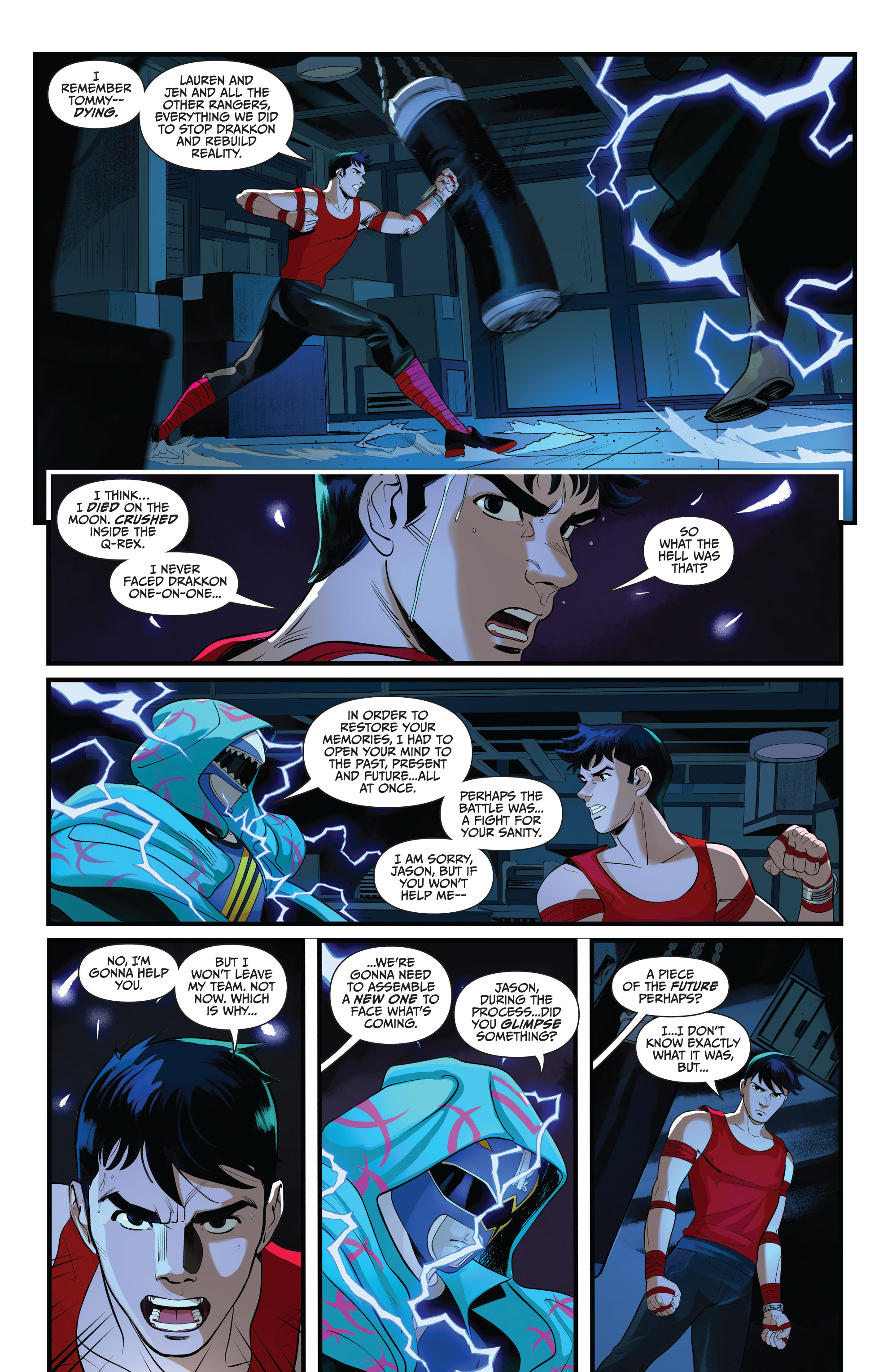 Read online Saban's Go Go Power Rangers comic -  Issue #23 - 22
