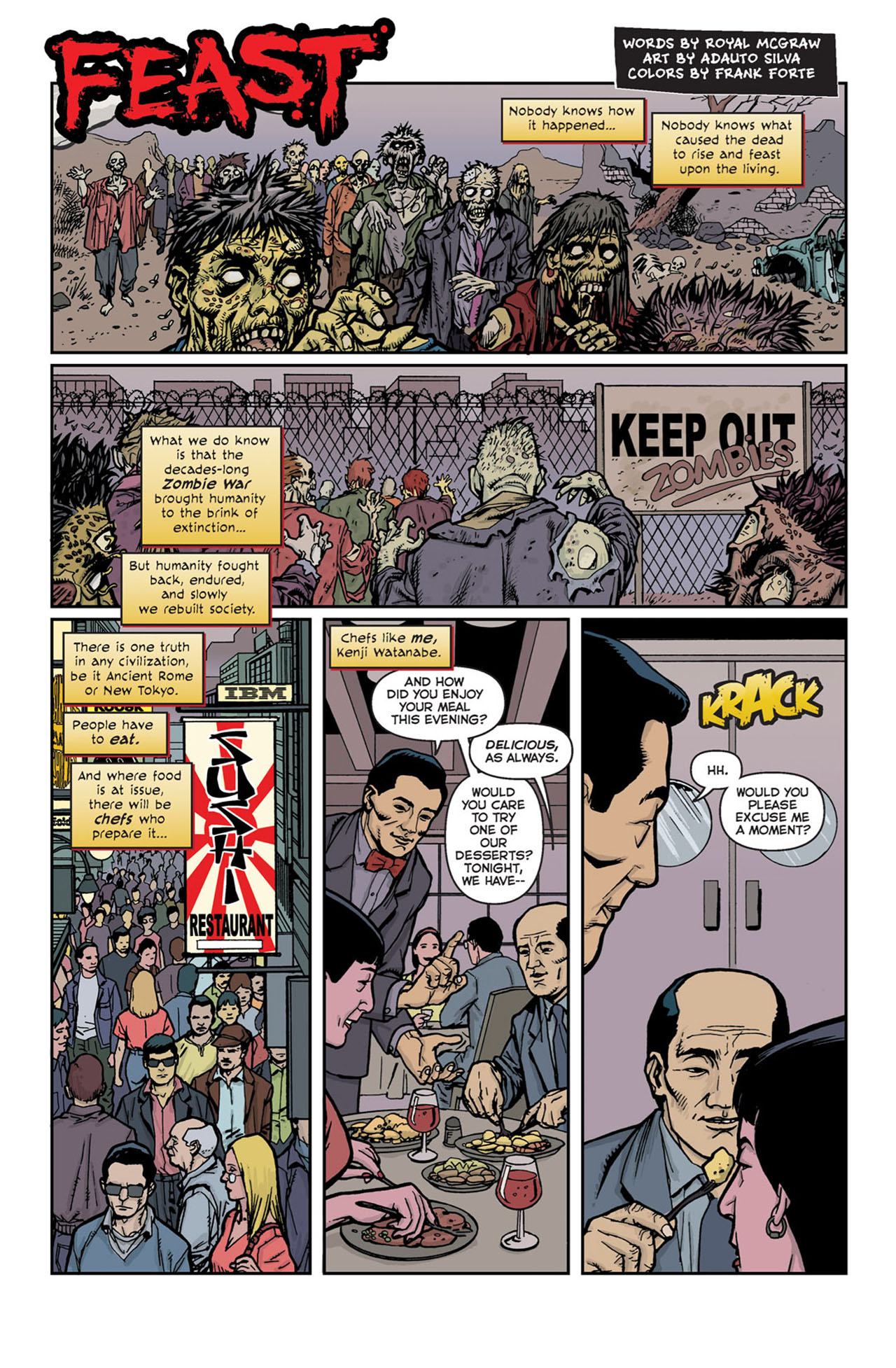 Read online Zombie Terrors comic -  Issue #1 - 19