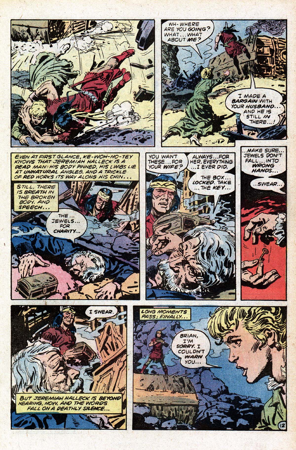 Read online Weird Western Tales (1972) comic -  Issue #49 - 19