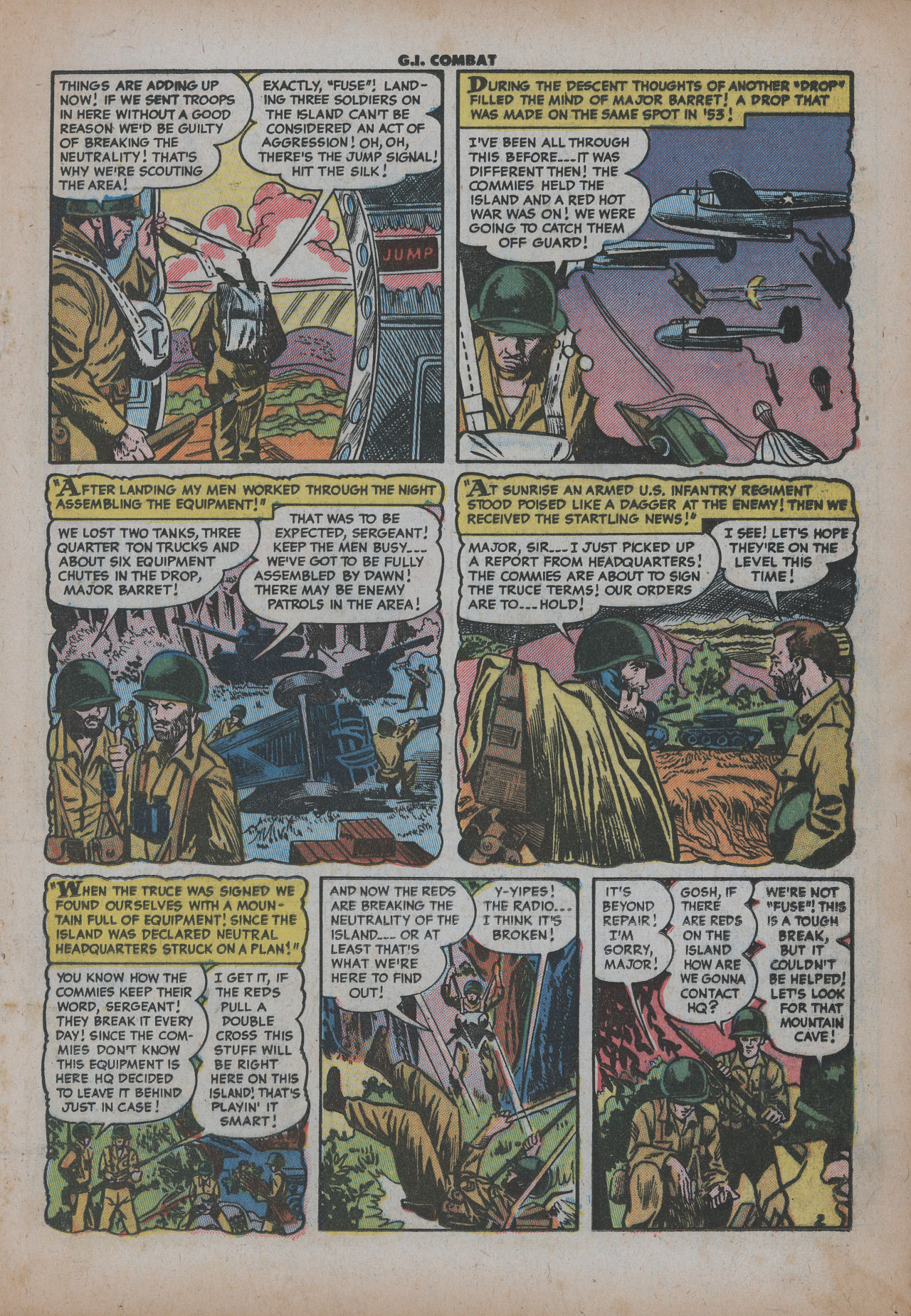 Read online G.I. Combat (1952) comic -  Issue #24 - 20