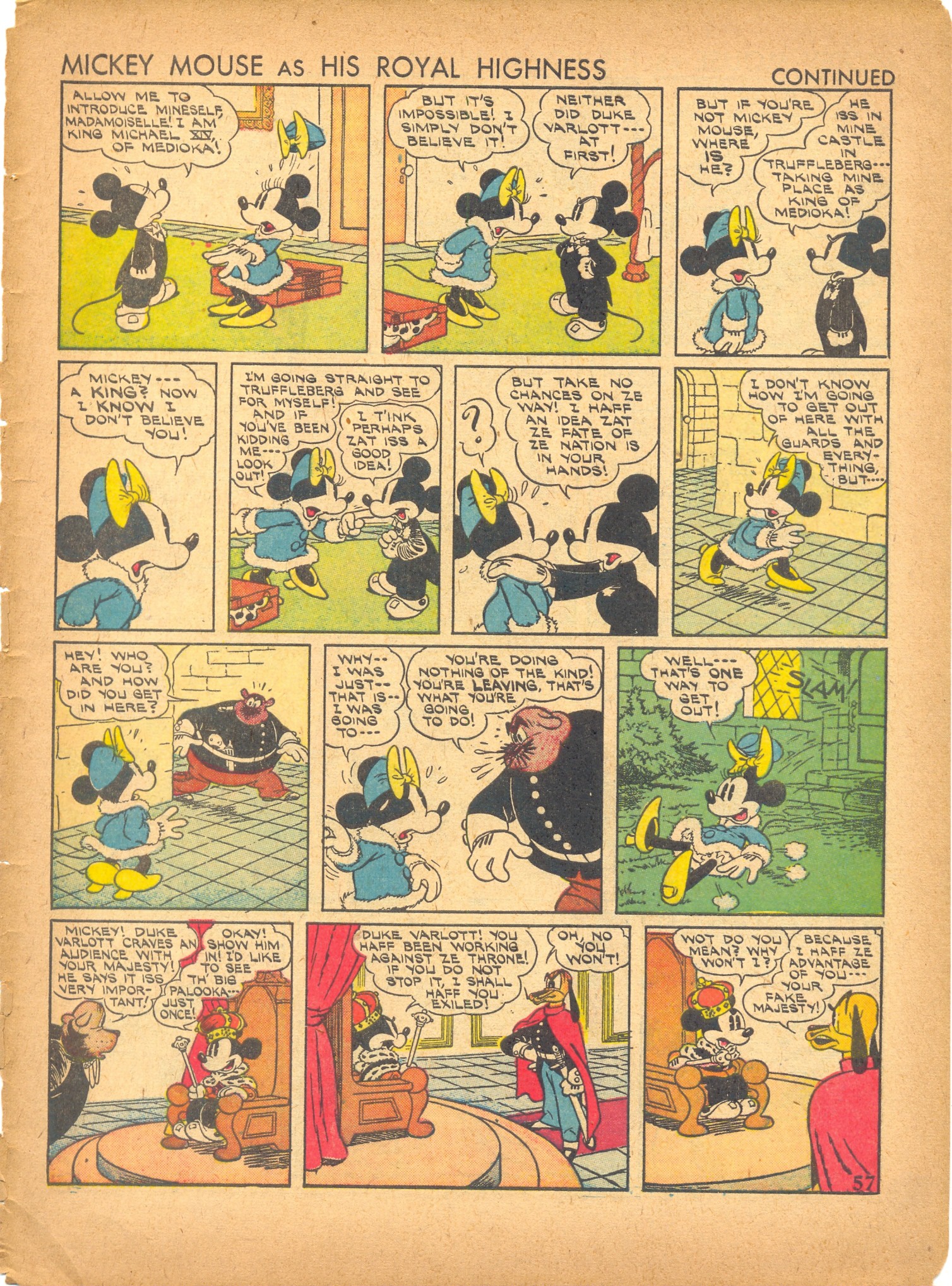 Read online Walt Disney's Comics and Stories comic -  Issue #7 - 59