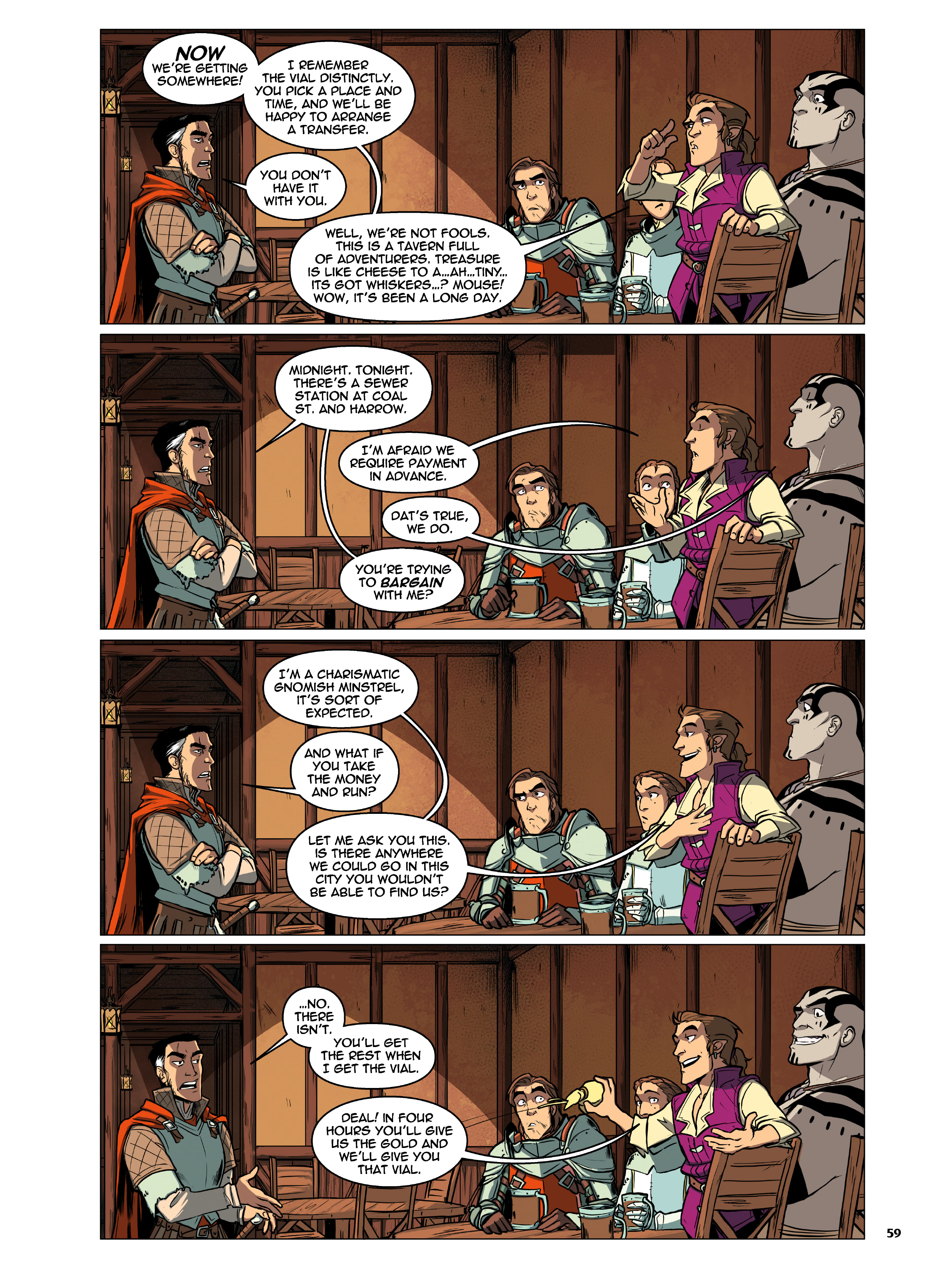 Read online Critical Role Vox Machina Origins comic -  Issue # (2019) _TPB Library Edition (Part 1) - 62