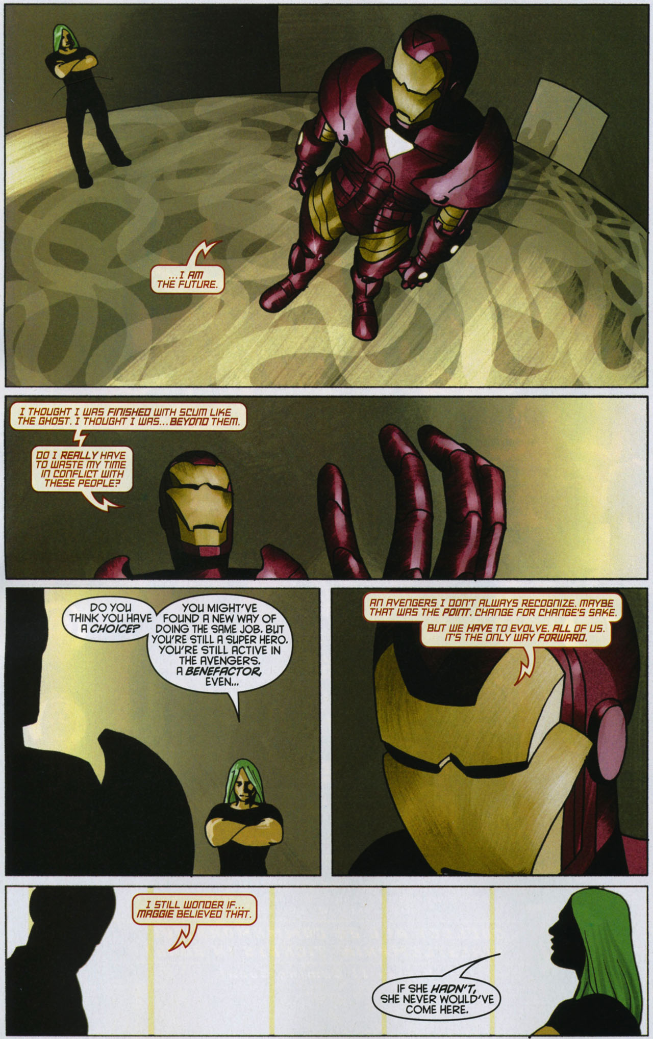 Read online Iron Man: Inevitable comic -  Issue #5 - 16