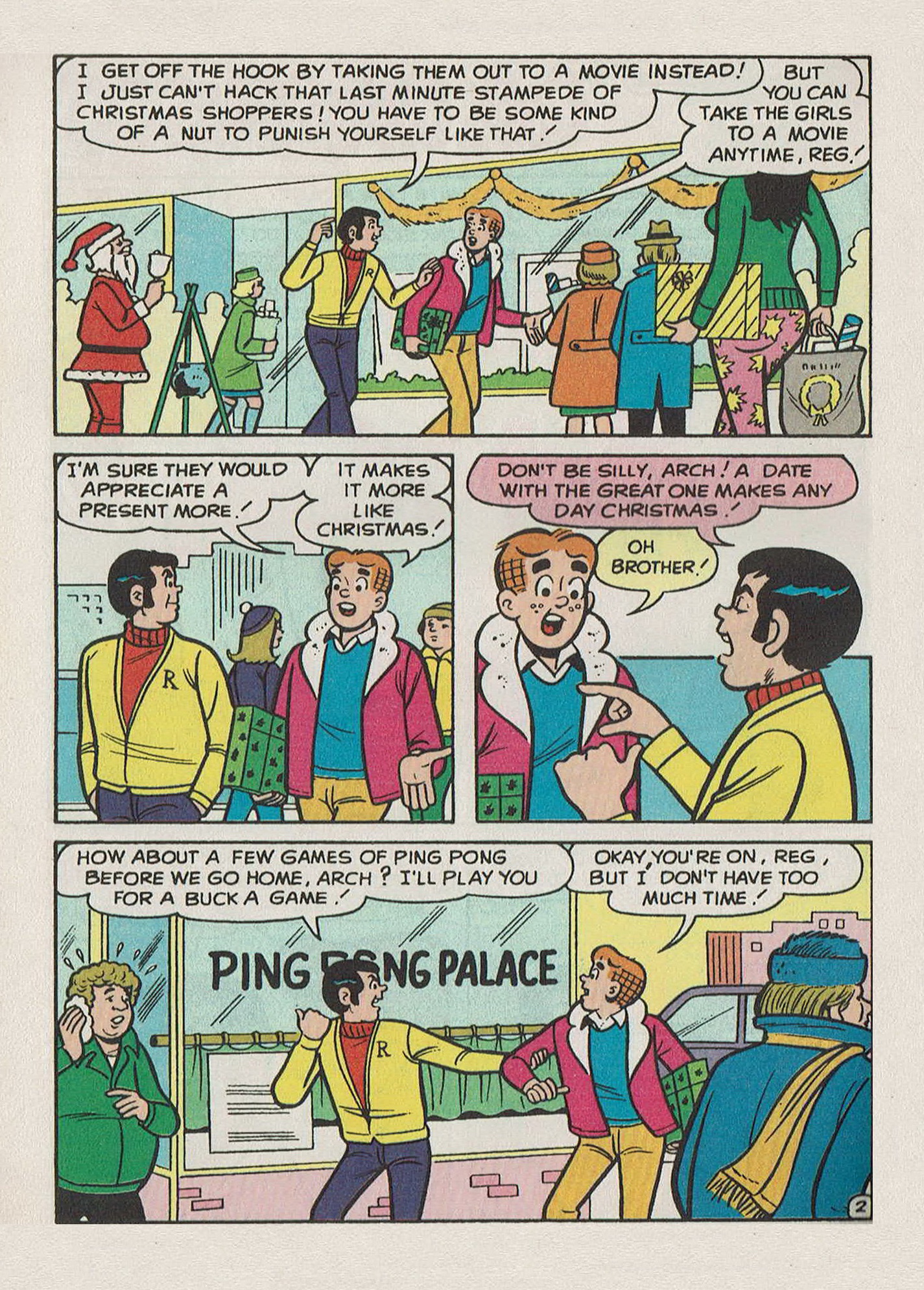 Read online Archie's Holiday Fun Digest comic -  Issue #12 - 70