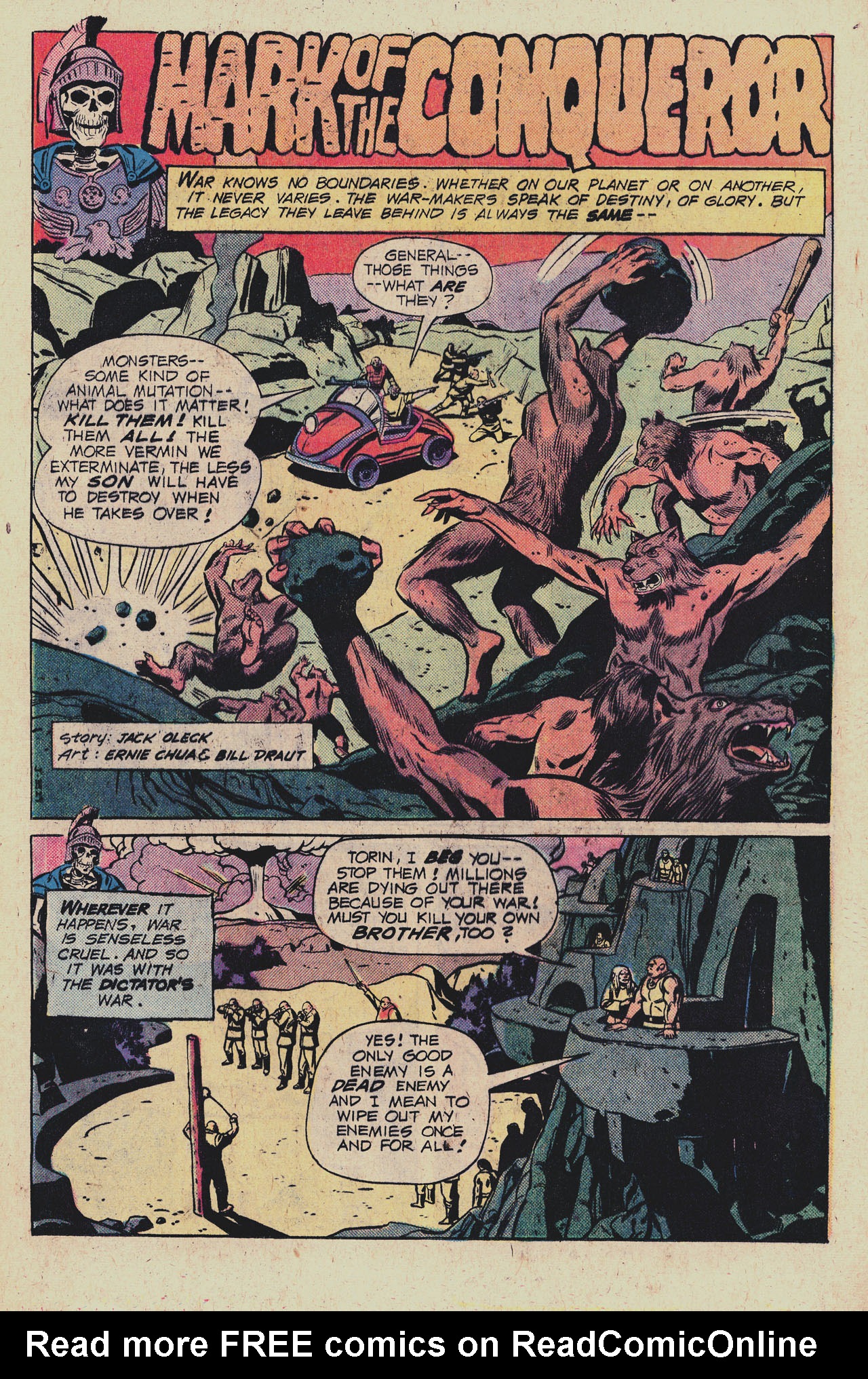 Read online Weird War Tales (1971) comic -  Issue #49 - 20