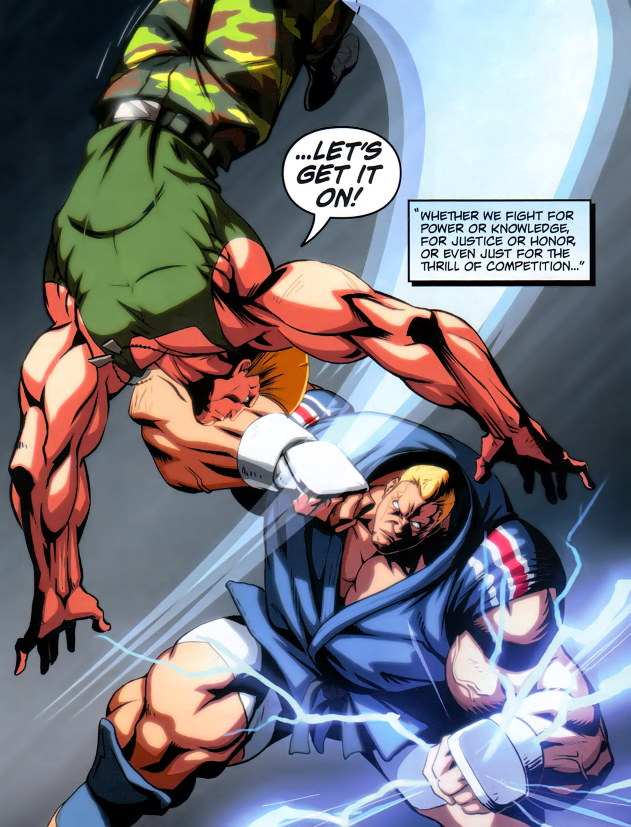 Read online Street Fighter IV comic -  Issue #1 - 12