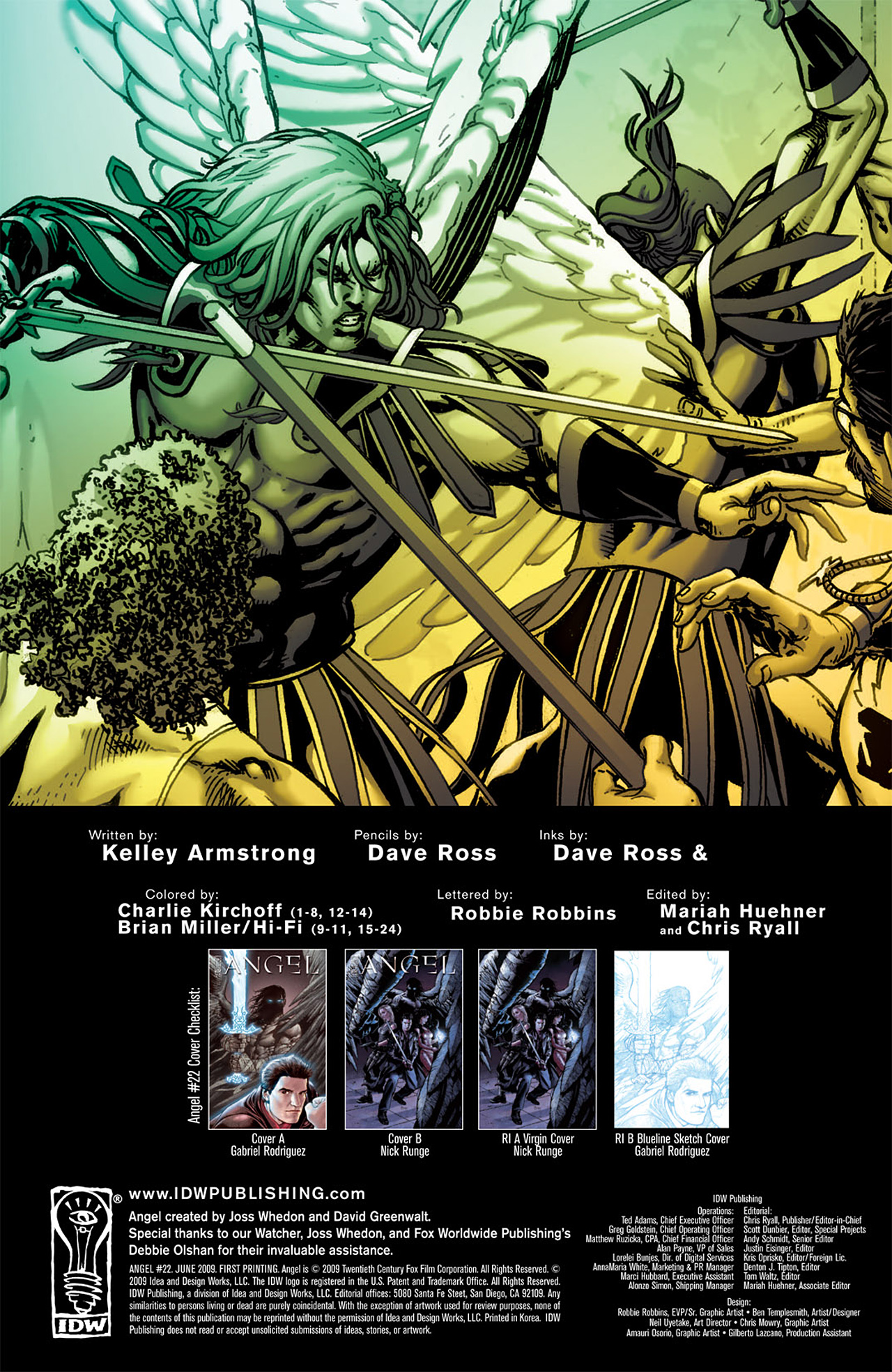 Read online Angel comic -  Issue #22 - 3