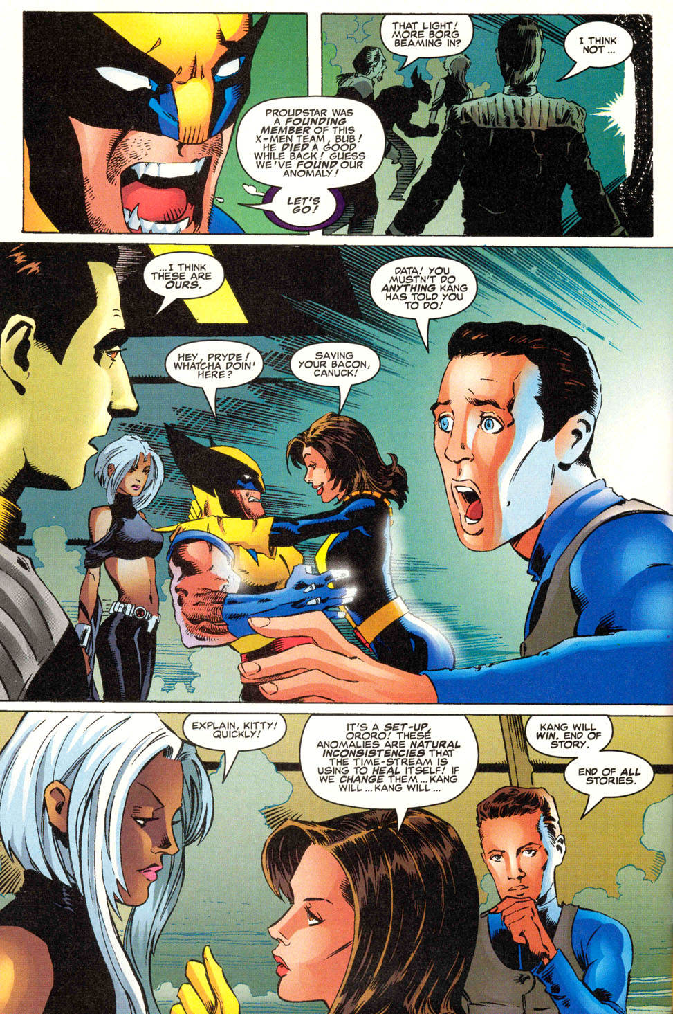 Star Trek: The Next Generation/X-Men: Second Contact issue Full - Page 45