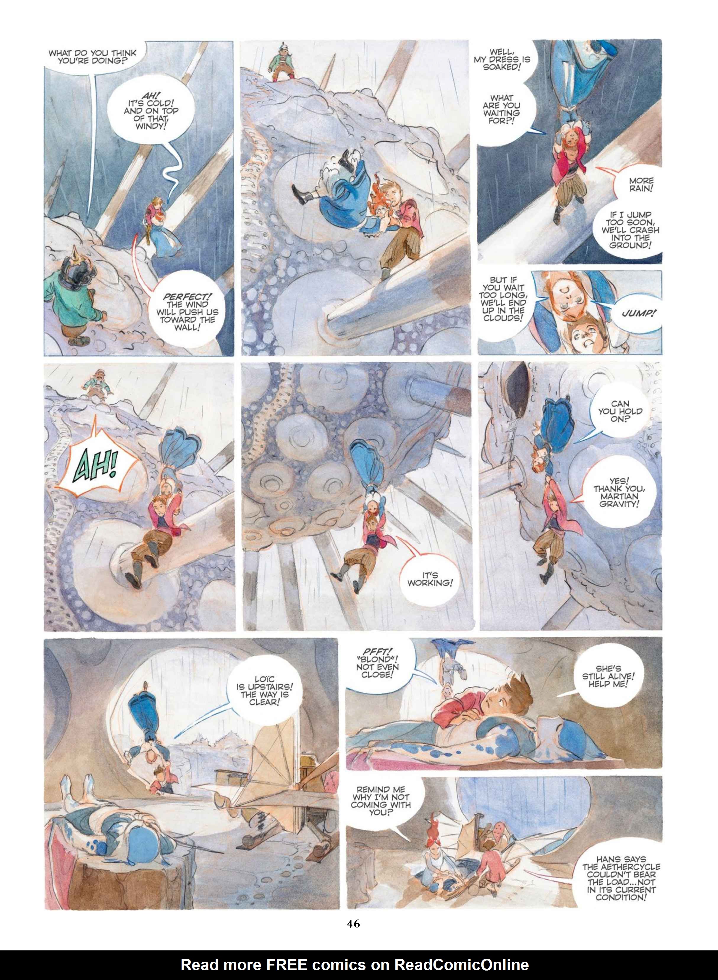 Read online Castle In the Stars: The Space Race of 1869 comic -  Issue #Castle In the Stars TPB A Frenchman on Mars - 49