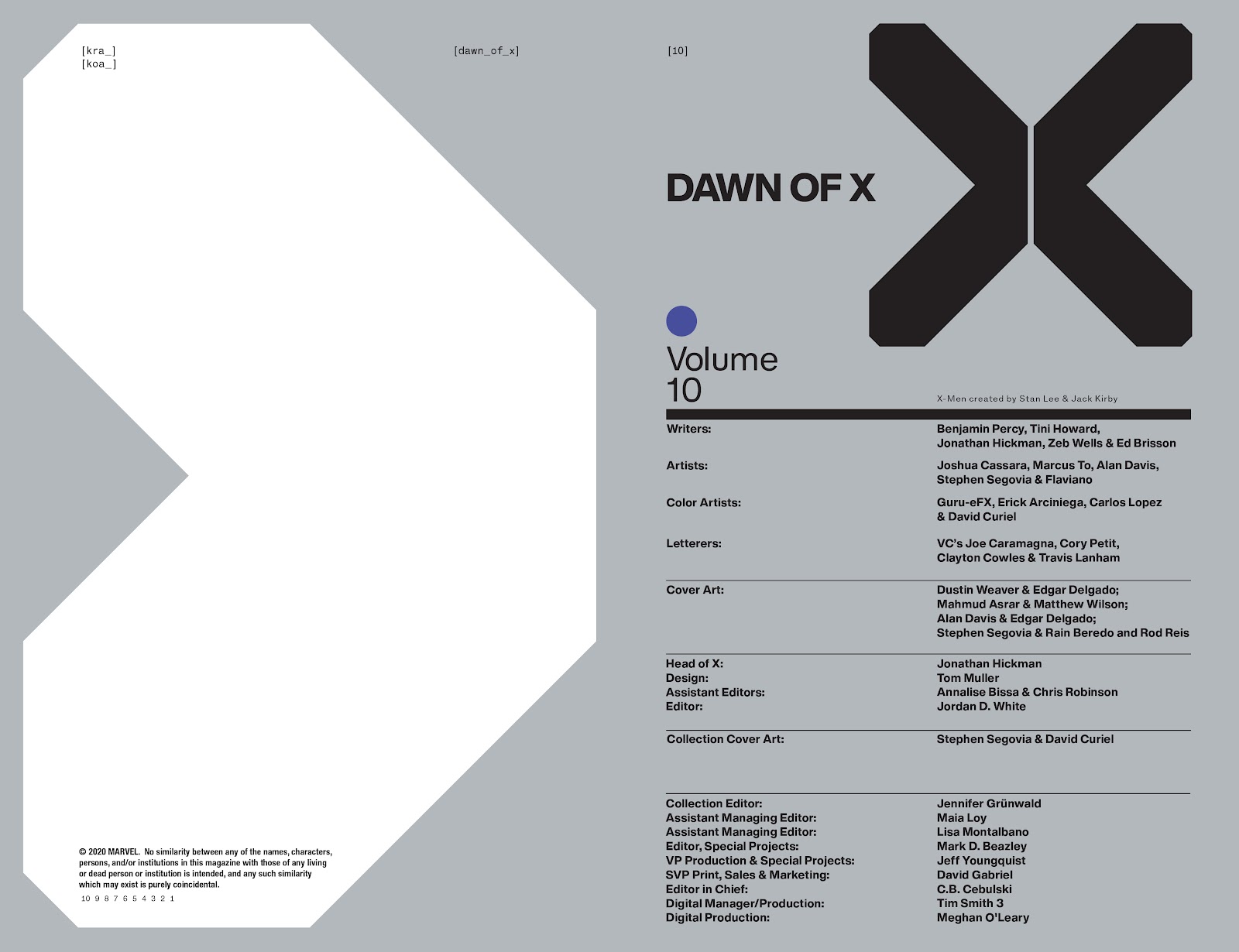 Dawn of X issue TPB 10 - Page 3
