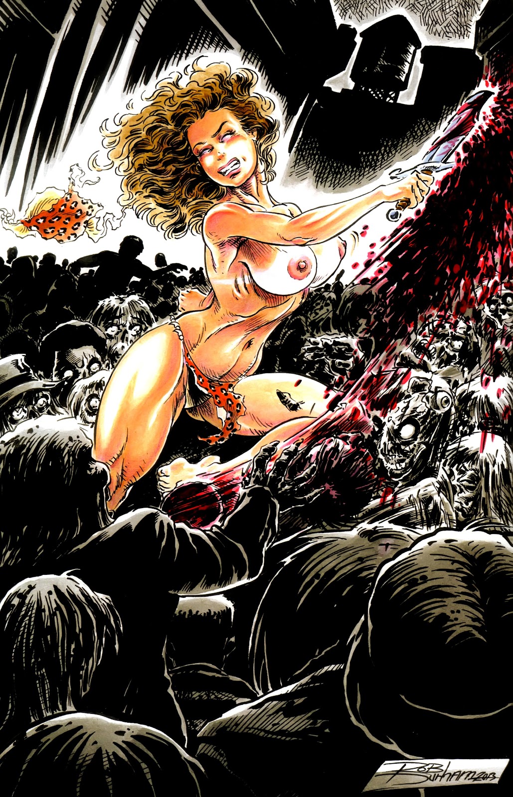 Cavewoman Uncovered Pinup Book Budd Root Special Edition issue Full - Page 10