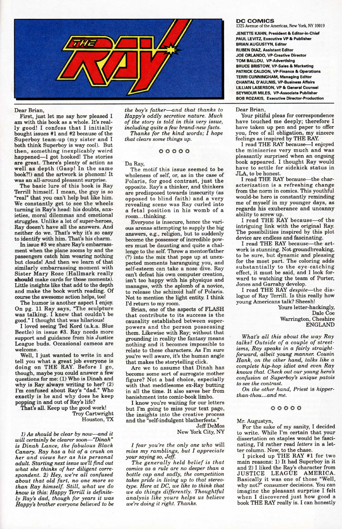 Read online The Ray (1994) comic -  Issue #0 - 26