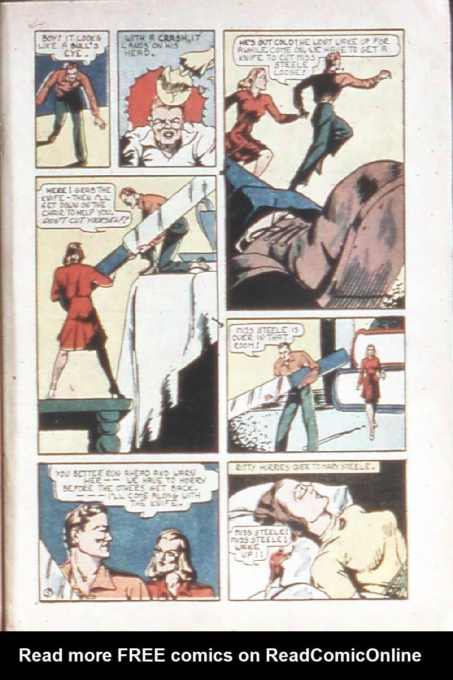 Read online Amazing Man Comics comic -  Issue #18 - 19