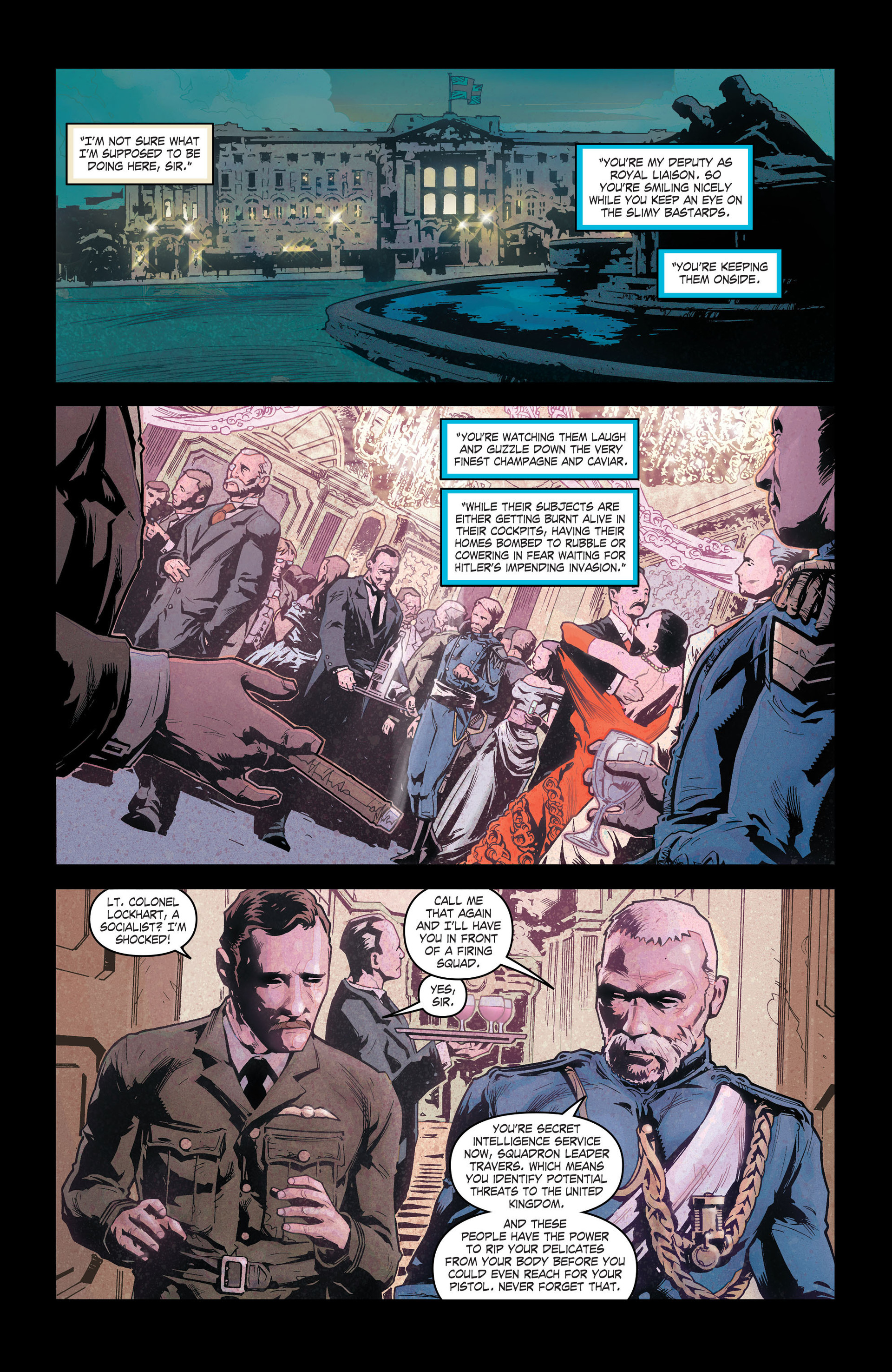 Read online The Royals: Masters of War comic -  Issue #1 - 12