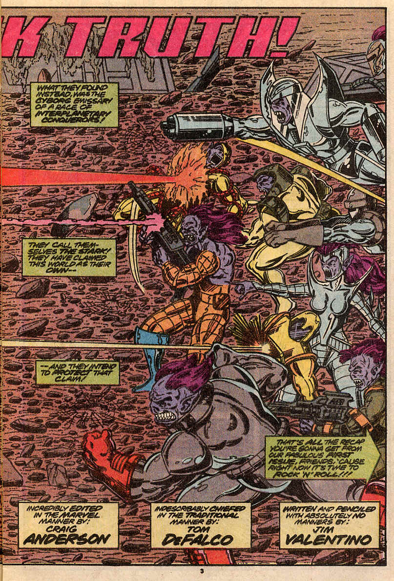 Read online Guardians of the Galaxy (1990) comic -  Issue #2 - 4
