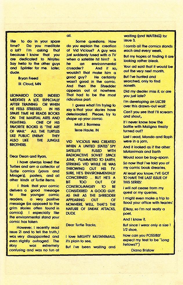 Read online Teenage Mutant Ninja Turtles Adventures (1989) comic -  Issue #24 - 24