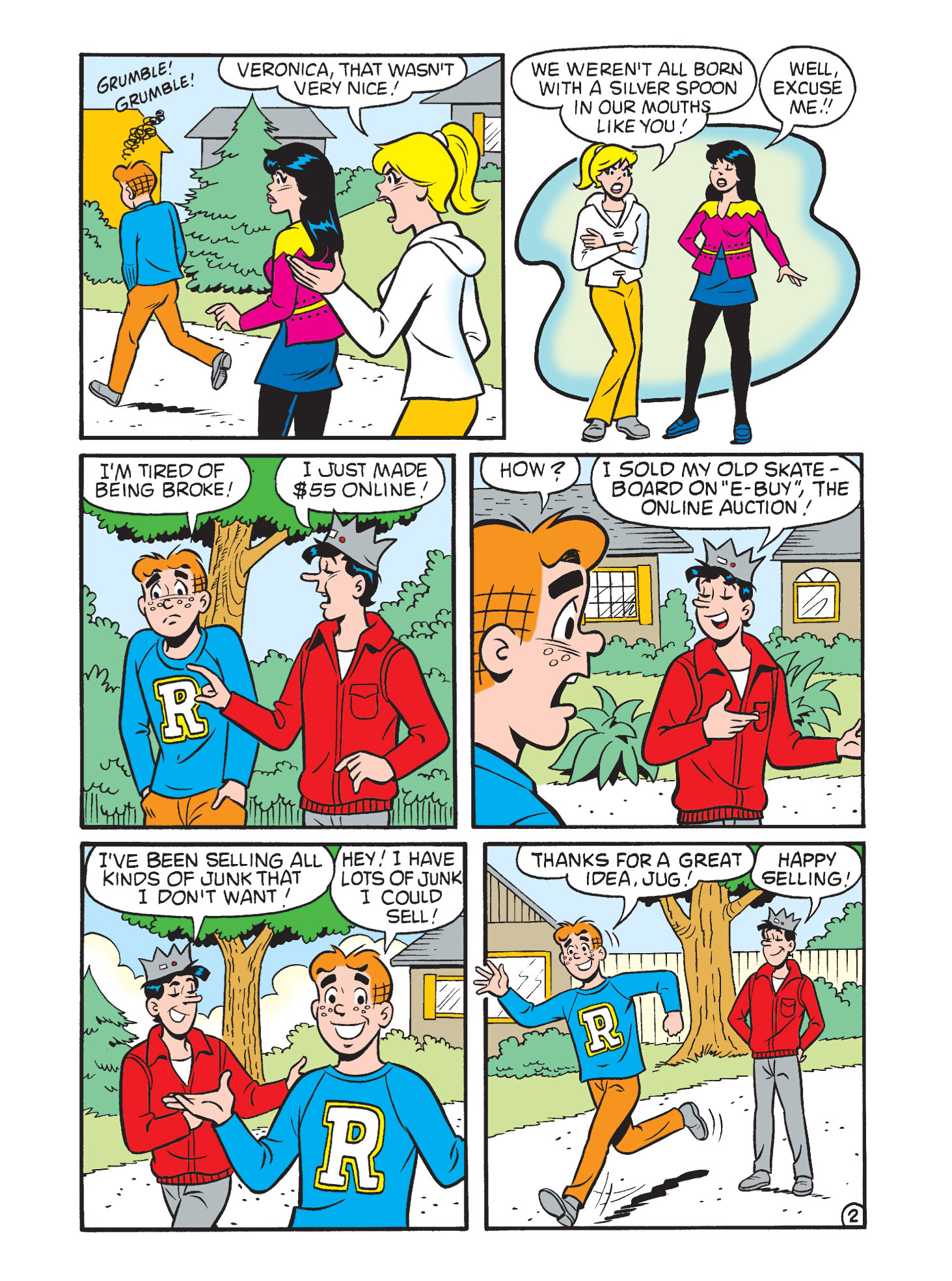 Read online Betty and Veronica Digest Magazine comic -  Issue #177 - 62