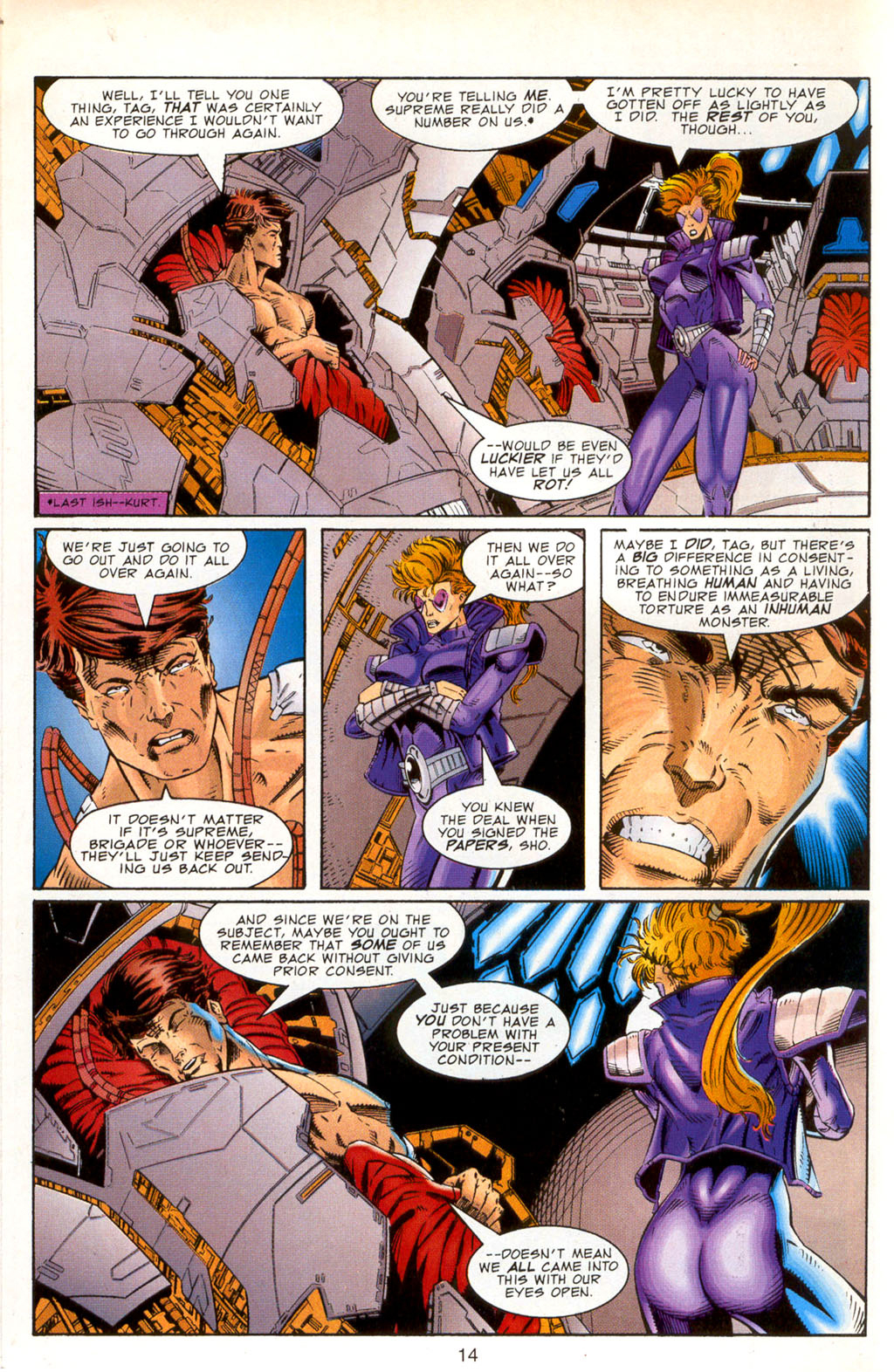 Read online Bloodstrike (1993) comic -  Issue #6 - 16