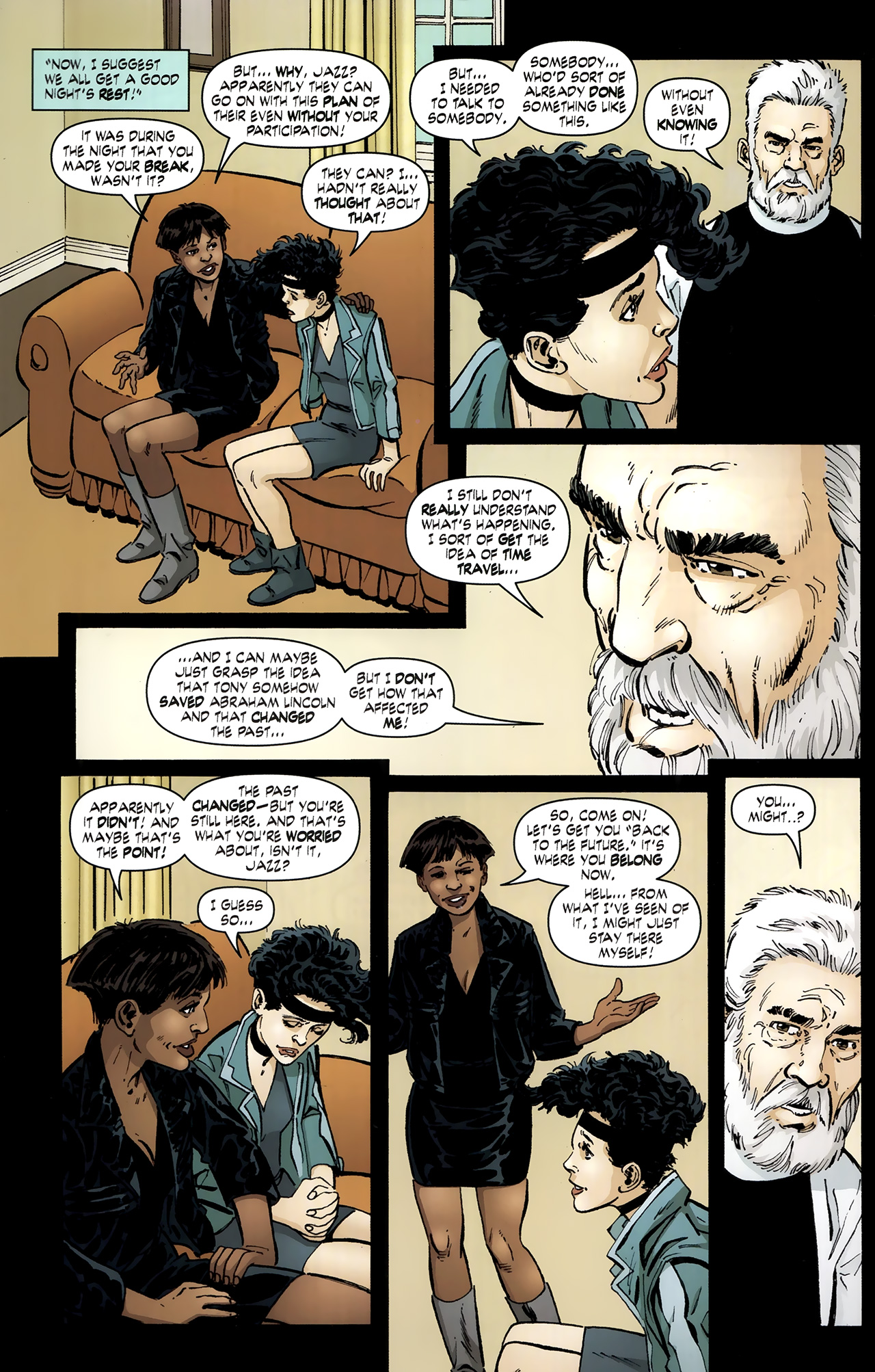 Read online John Byrne's Next Men (2010) comic -  Issue #9 - 14