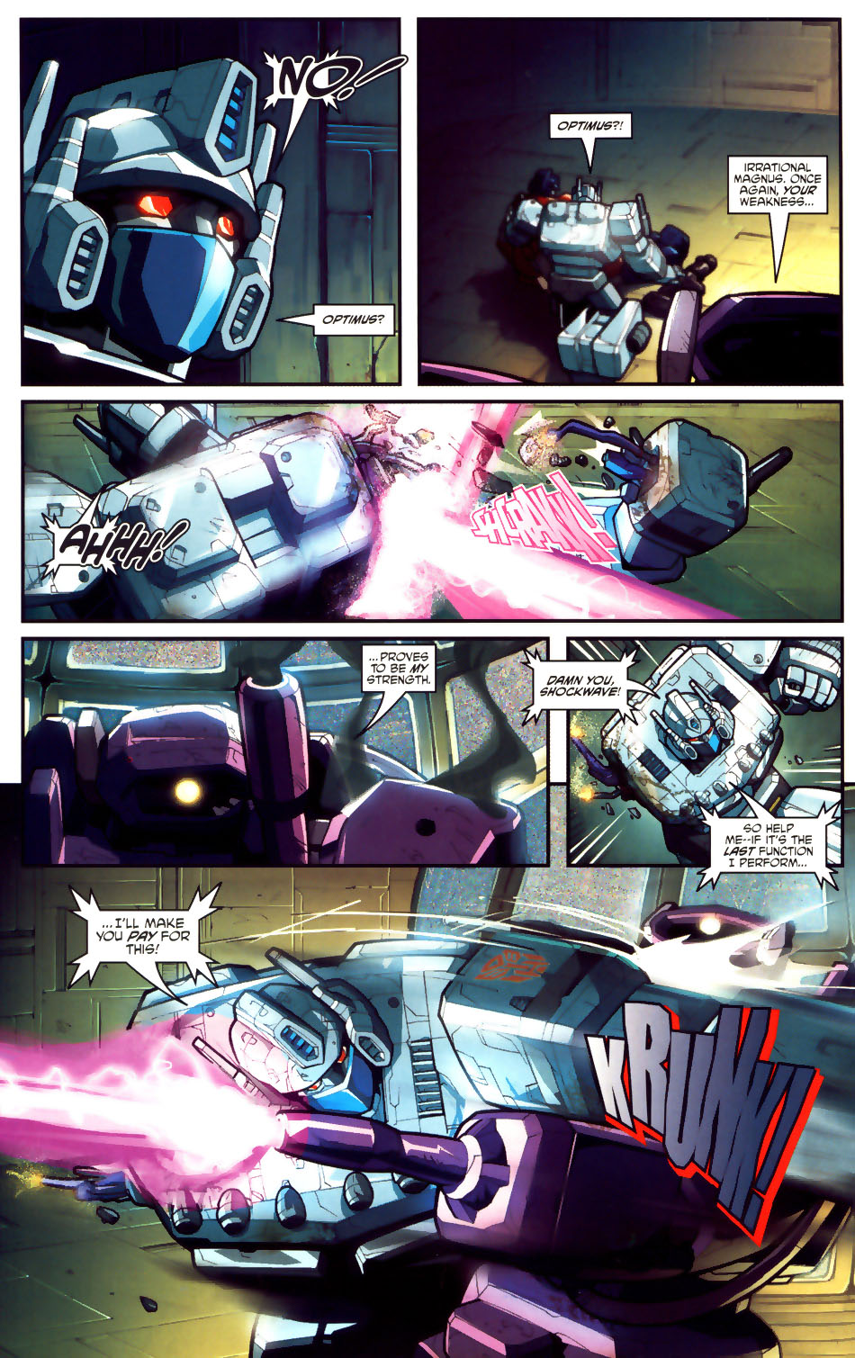 Read online Transformers: Generation 1 (2003) comic -  Issue #6 - 18