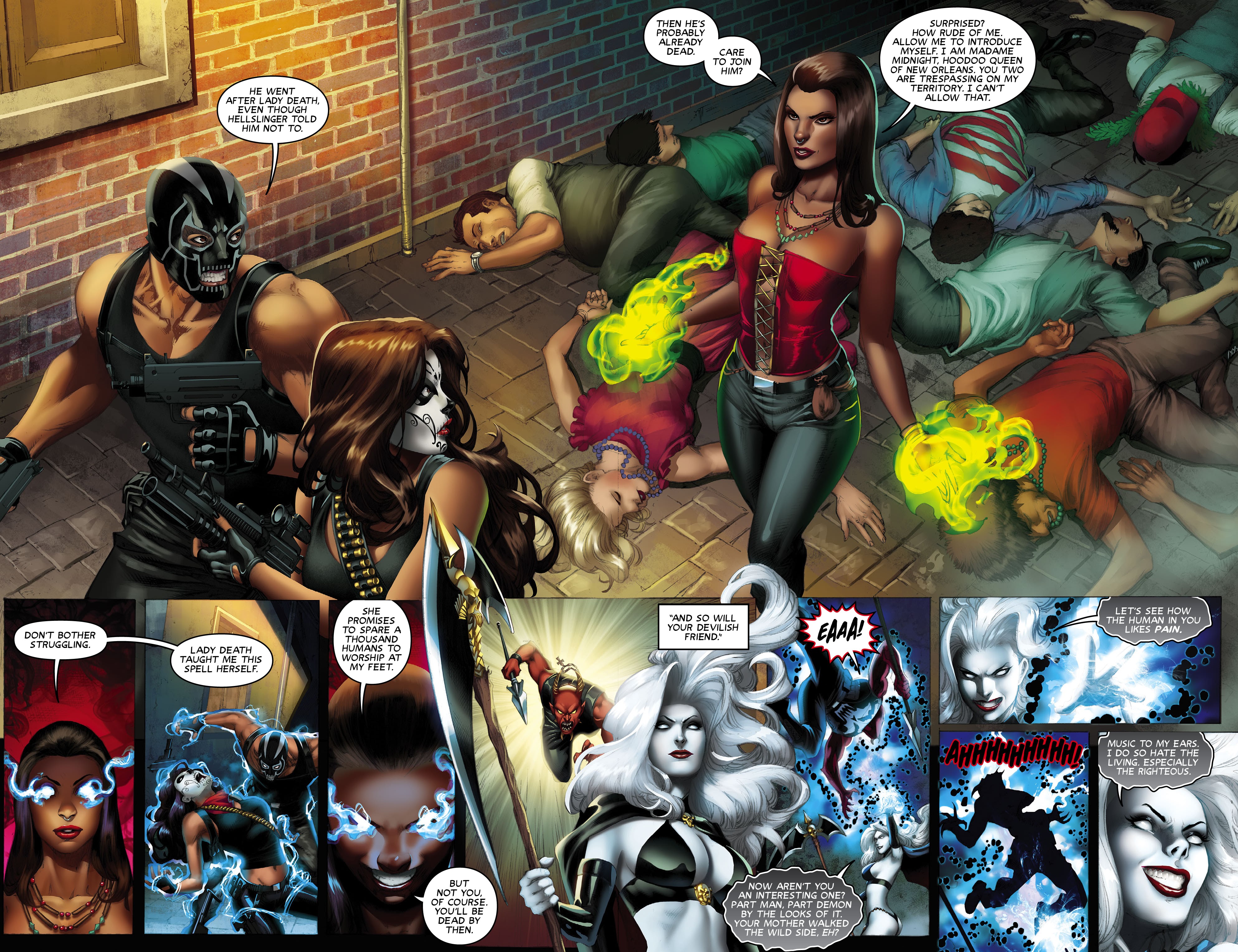 Read online Lady Death: Treacherous Infamy comic -  Issue # Full - 17