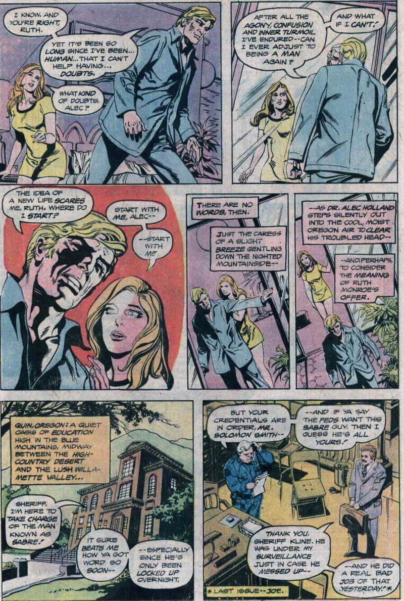 Read online Swamp Thing (1972) comic -  Issue #24 - 4