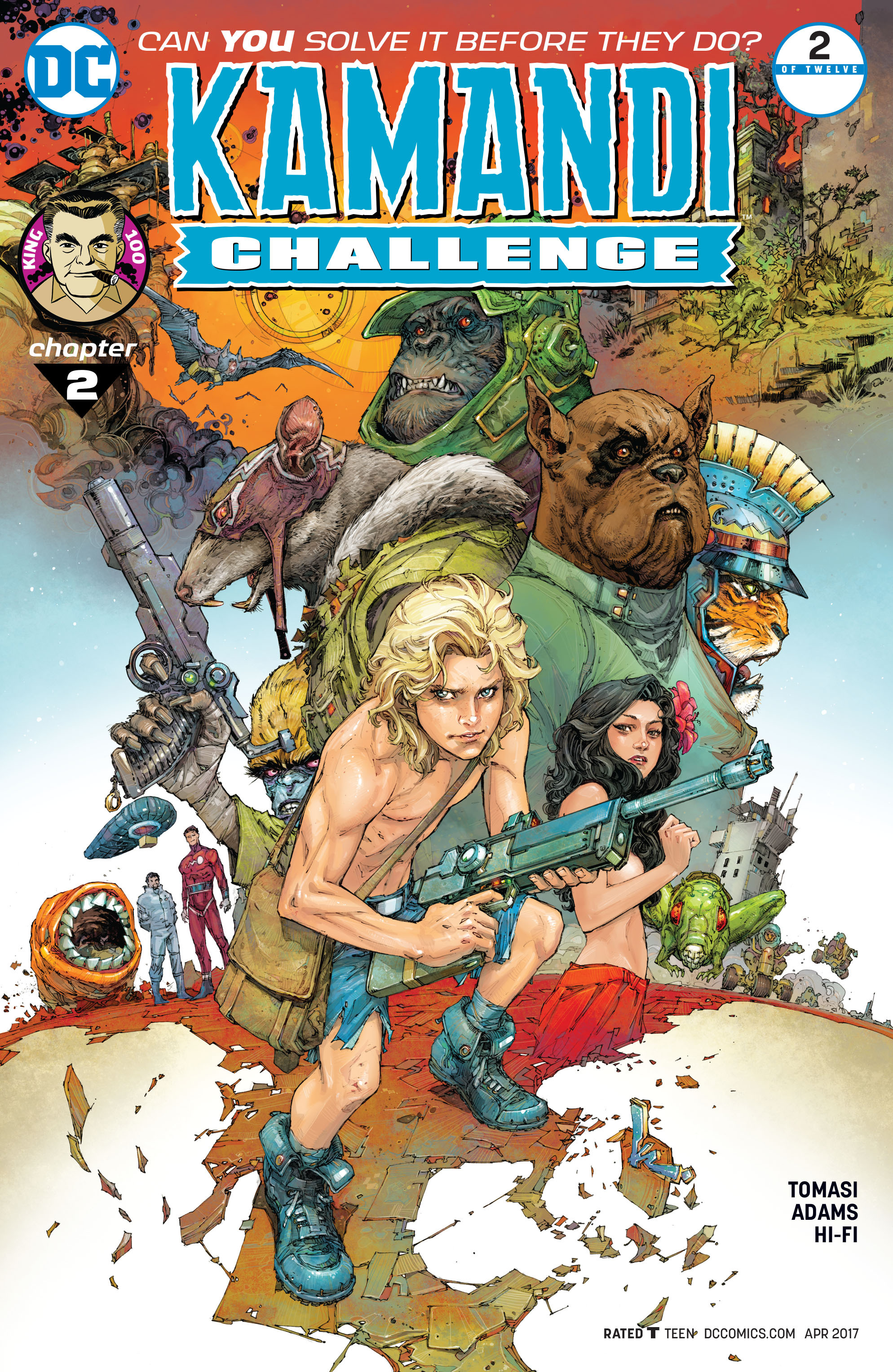Read online The Kamandi Challenge comic -  Issue #2 - 1