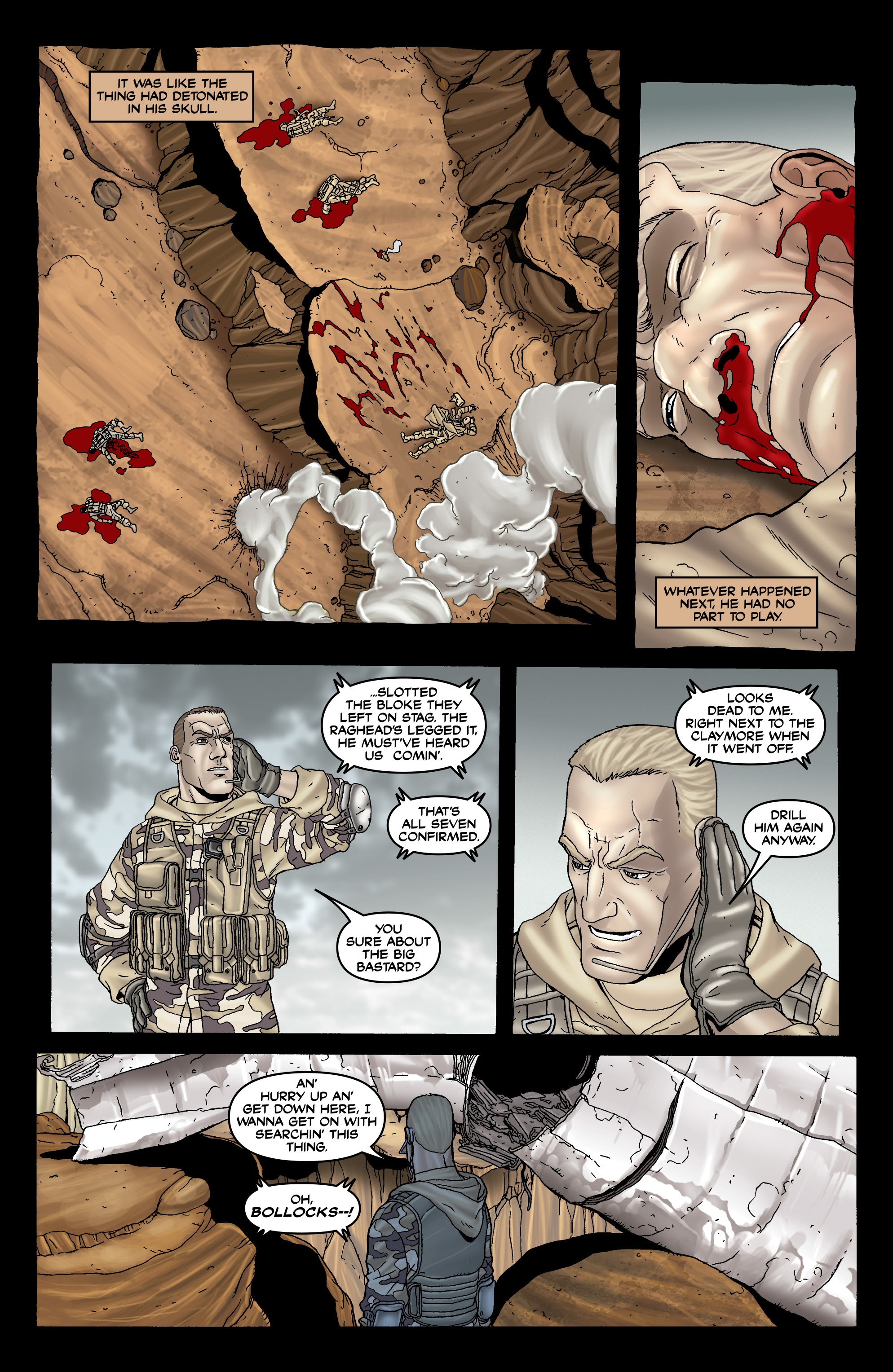 Read online Garth Ennis' 303 comic -  Issue #2 - 19