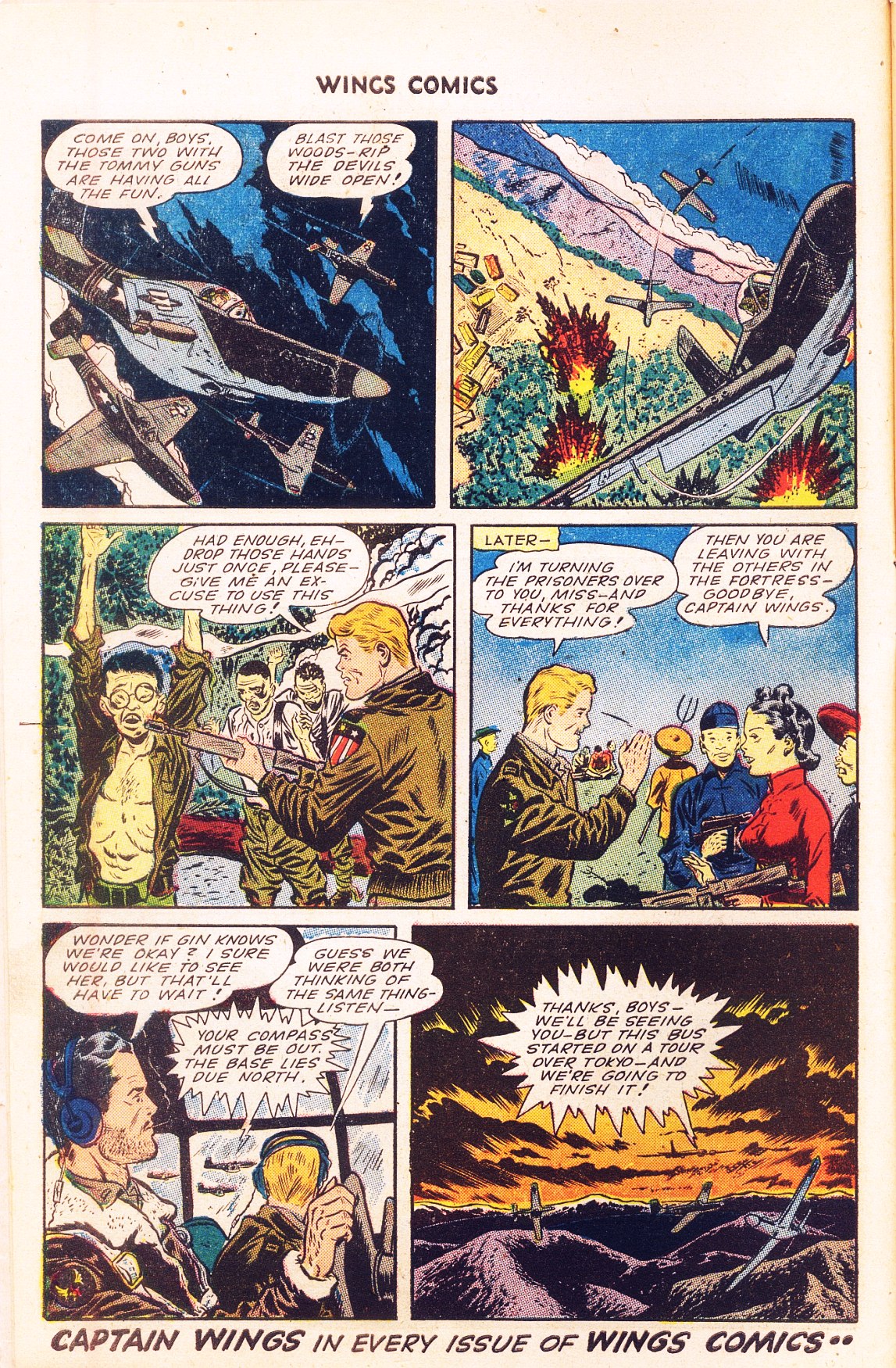 Read online Wings Comics comic -  Issue #56 - 13