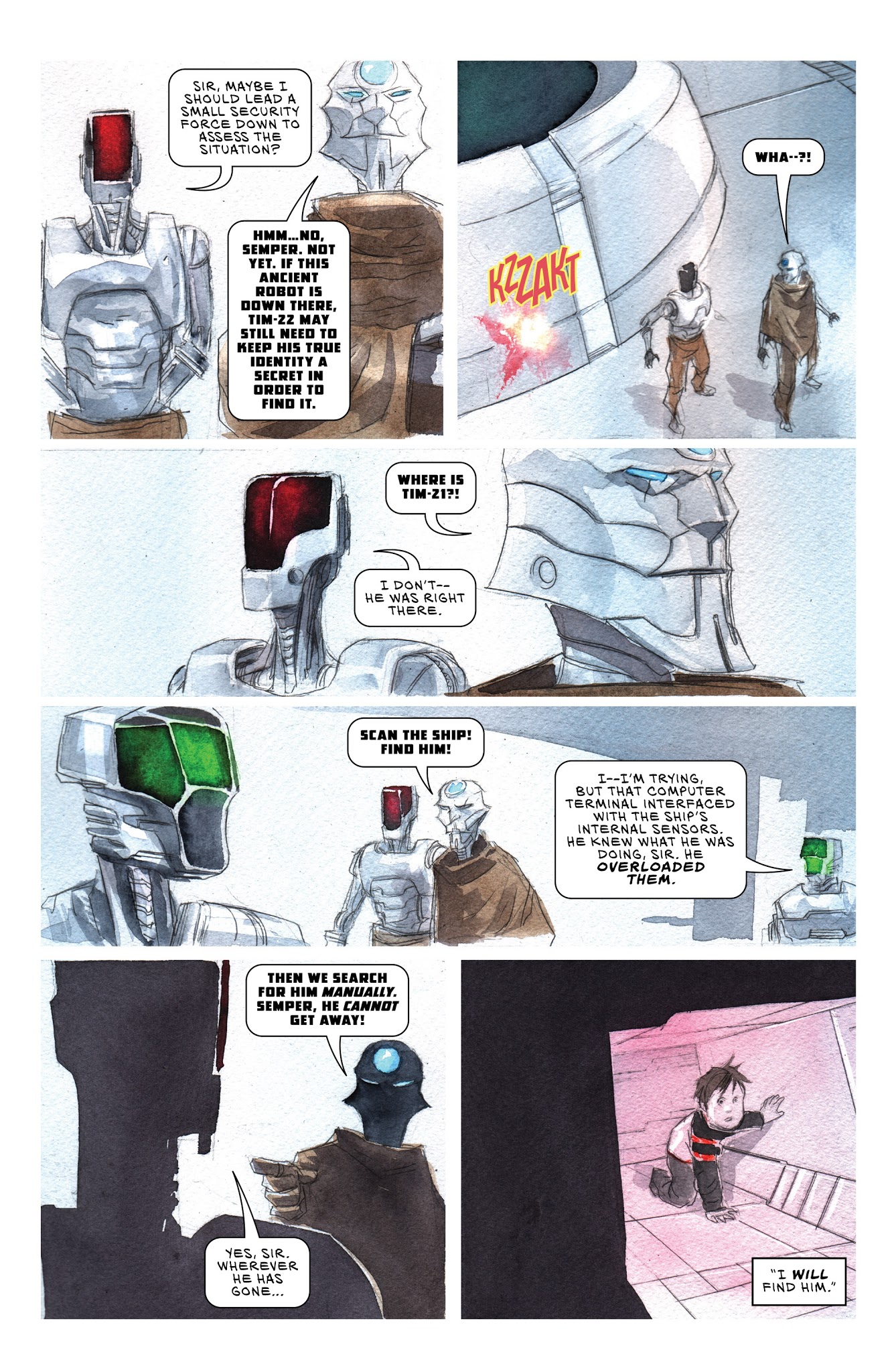 Read online Descender comic -  Issue #23 - 17