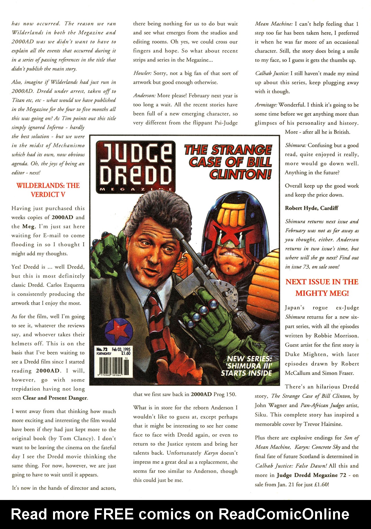 Read online Judge Dredd: The Megazine (vol. 2) comic -  Issue #71 - 39