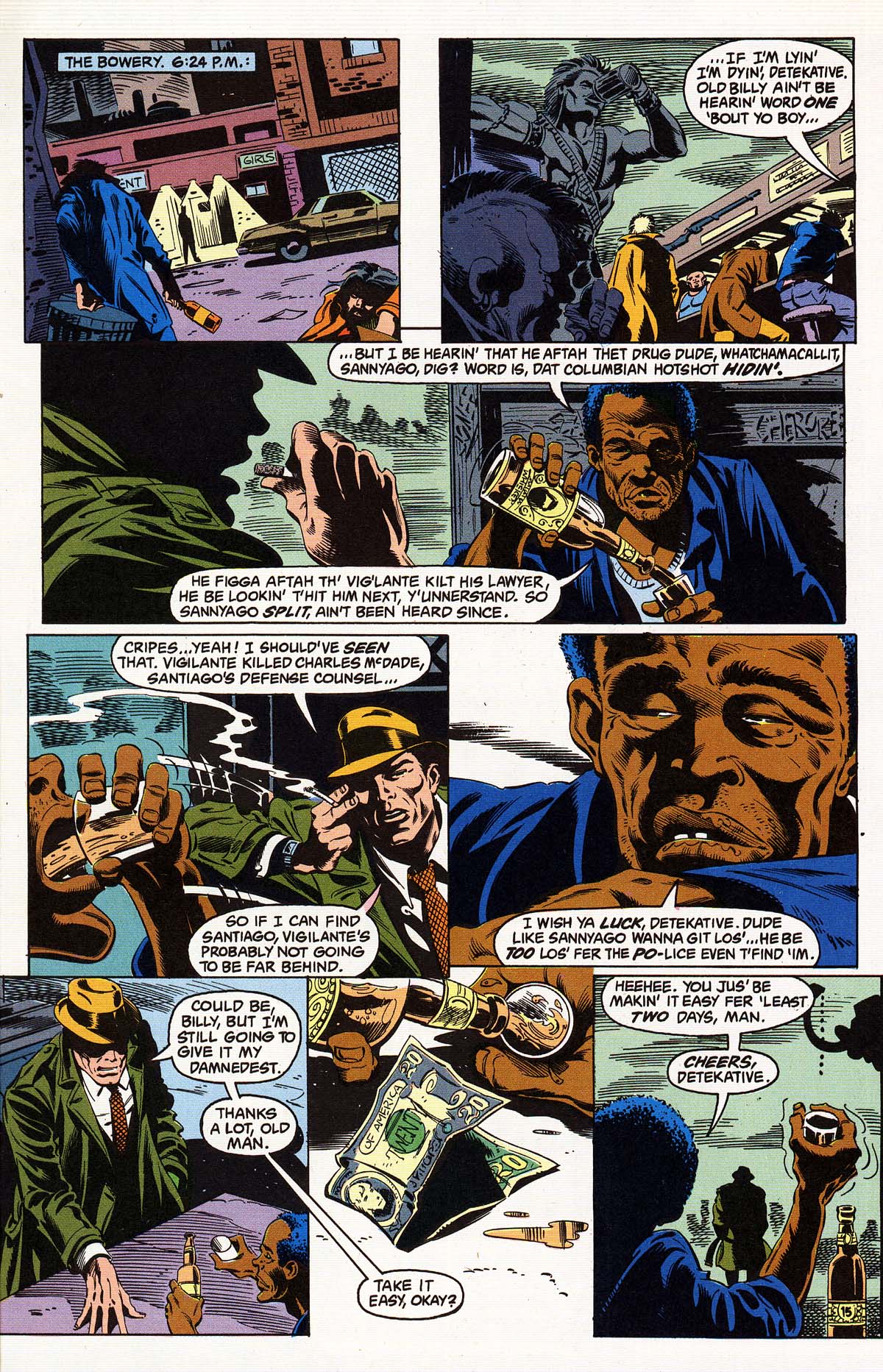 Read online Vigilante (1983) comic -  Issue #24 - 17