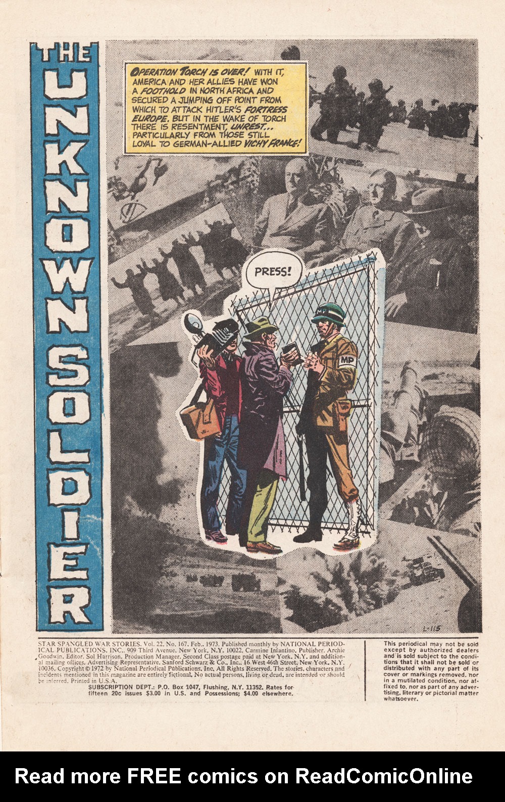 Read online Star Spangled War Stories (1952) comic -  Issue #167 - 3