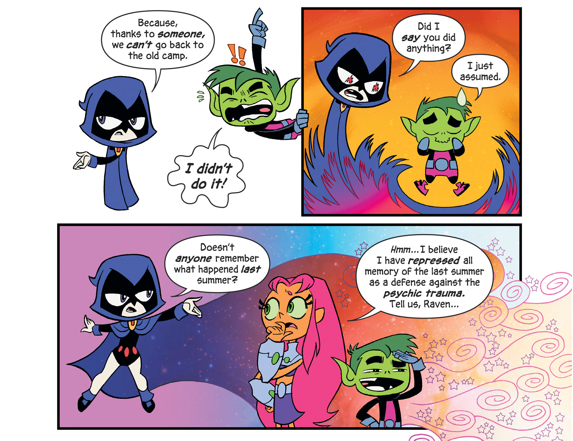 Read online Teen Titans Go! To Camp comic -  Issue #1 - 11