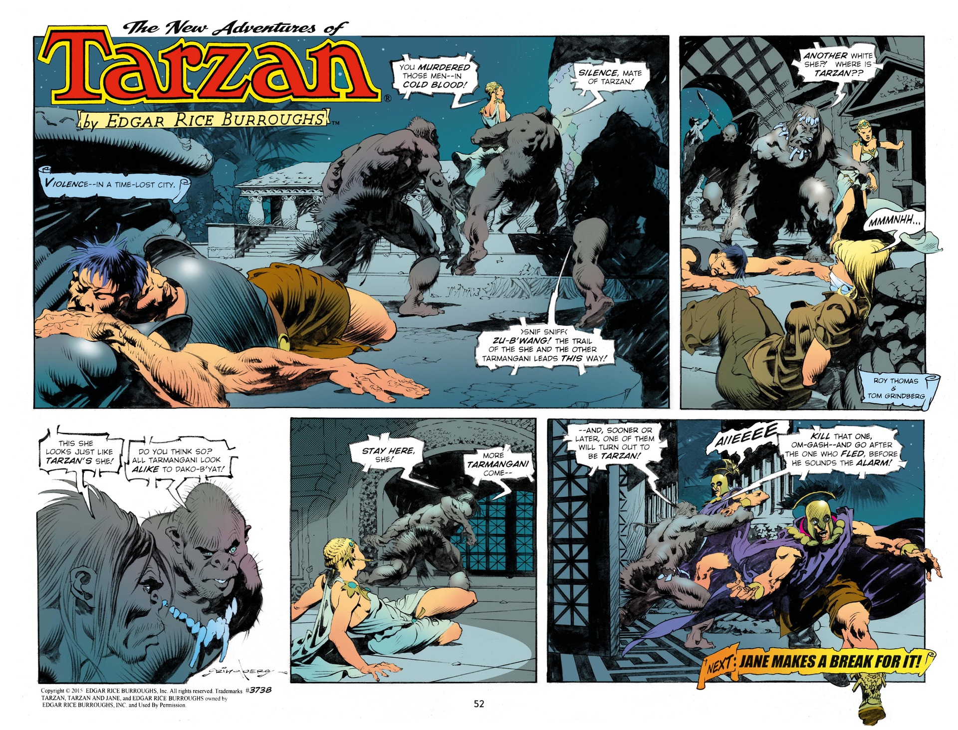 Read online Tarzan: The New Adventures comic -  Issue # TPB - 54