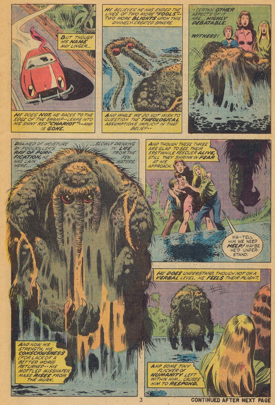 Read online Man-Thing (1974) comic -  Issue #4 - 4