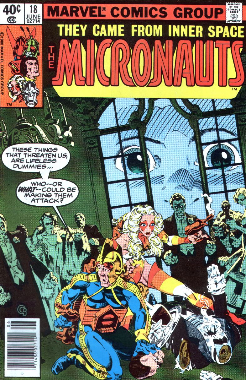 Read online Micronauts (1979) comic -  Issue #18 - 1