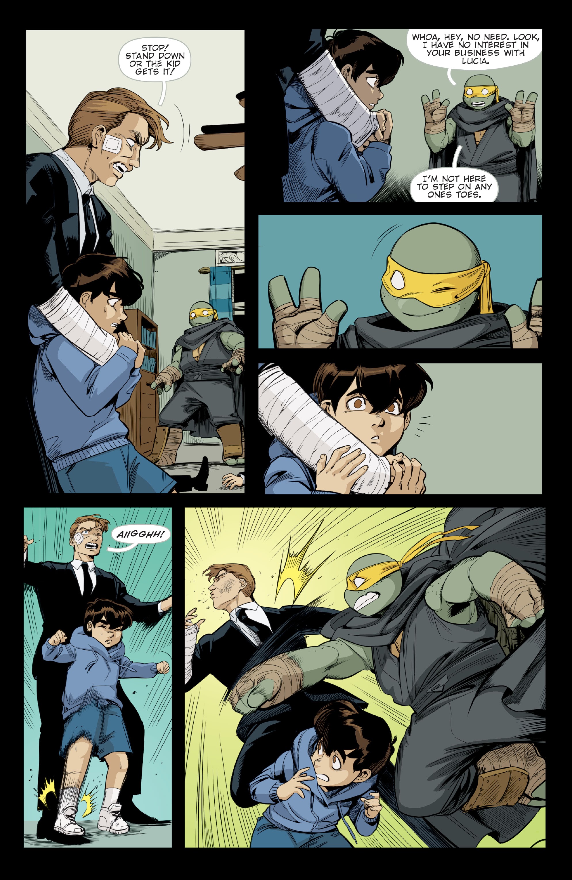 Read online Teenage Mutant Ninja Turtles: Jennika II comic -  Issue #5 - 11