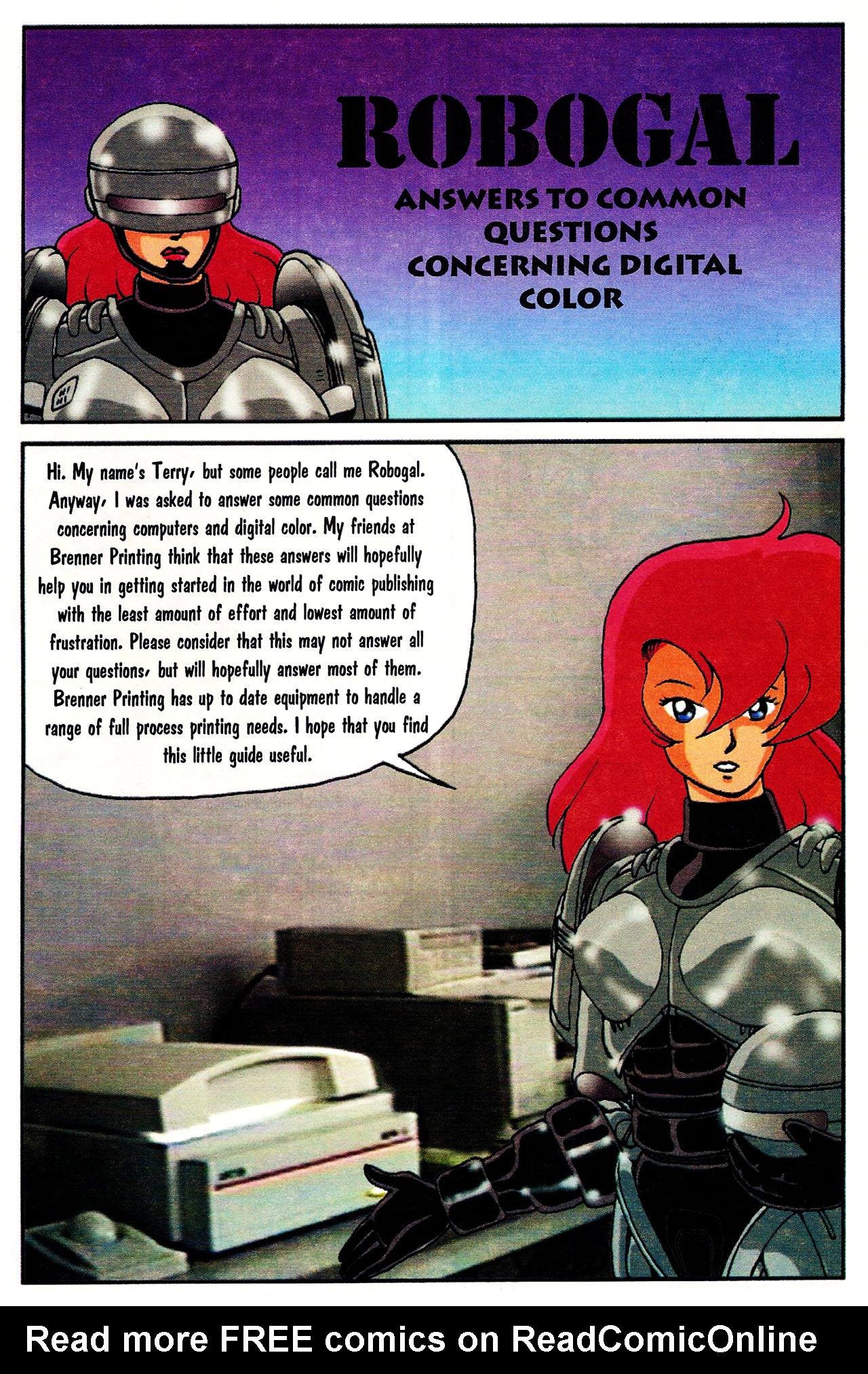 Read online Brenner Printing Presents Ninja High School Talks About Comic Book Printing comic -  Issue # Full - 15