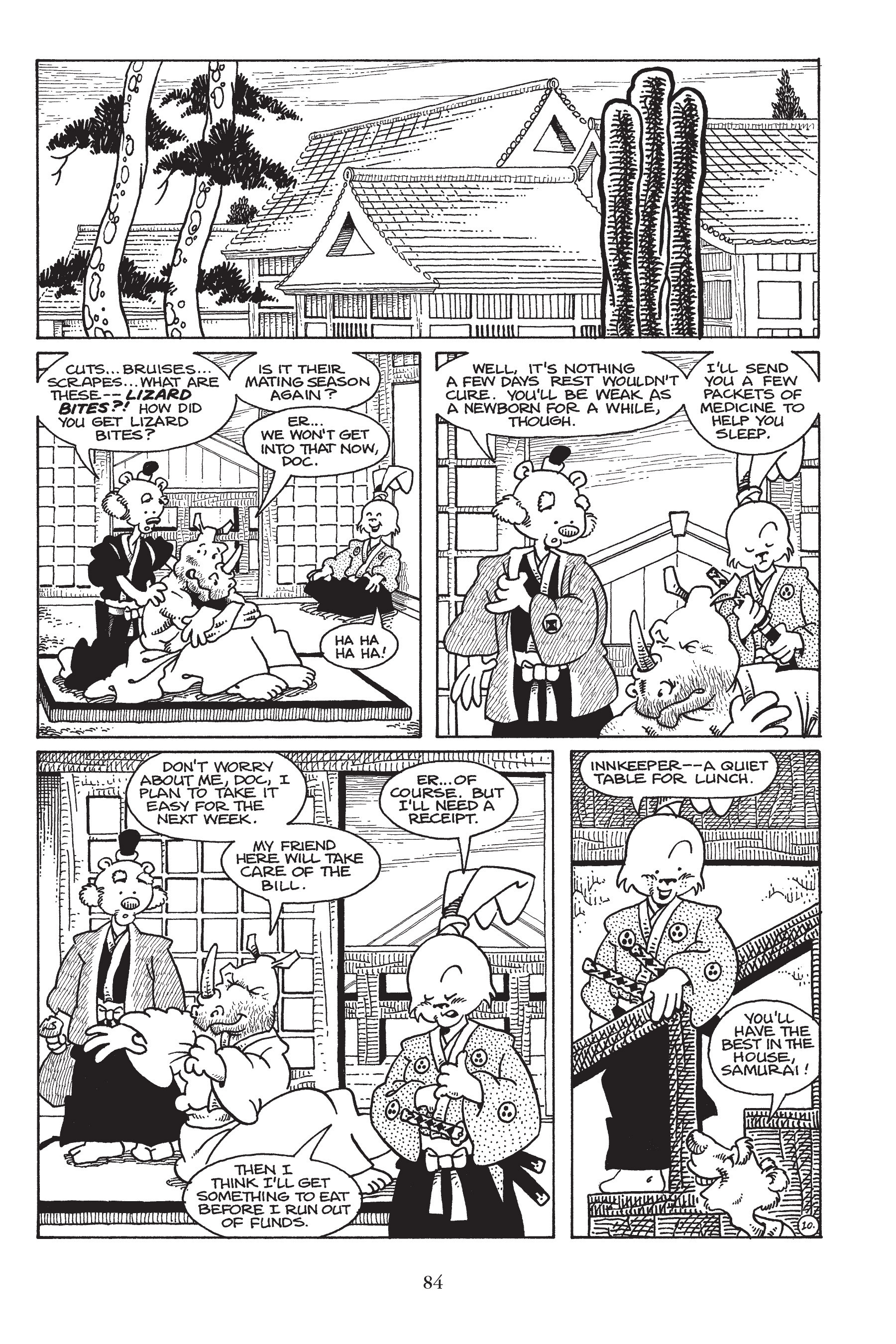 Read online Usagi Yojimbo (1987) comic -  Issue # _TPB 7 - 77