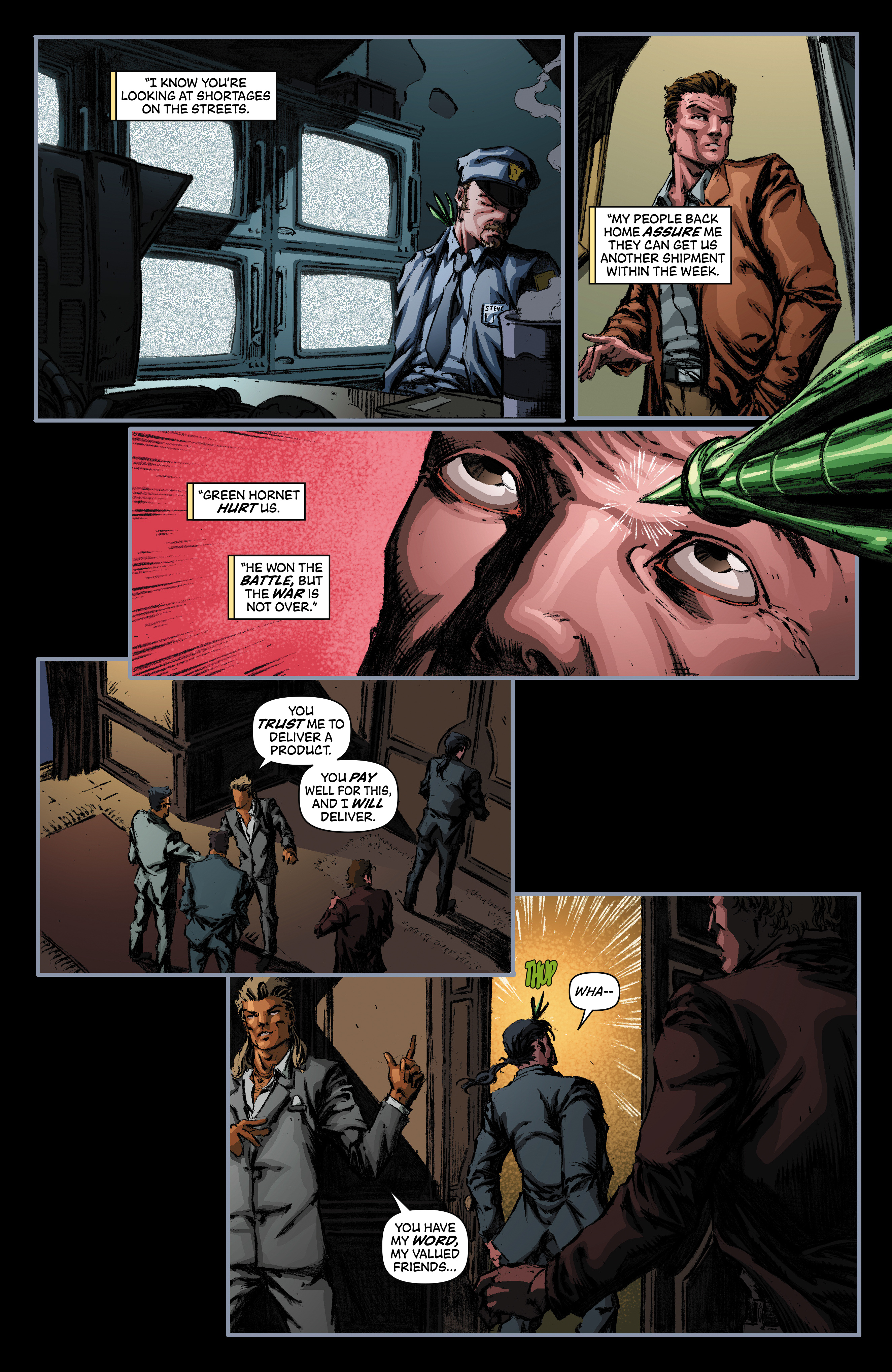 Read online Green Hornet: Blood Ties comic -  Issue #2 - 4