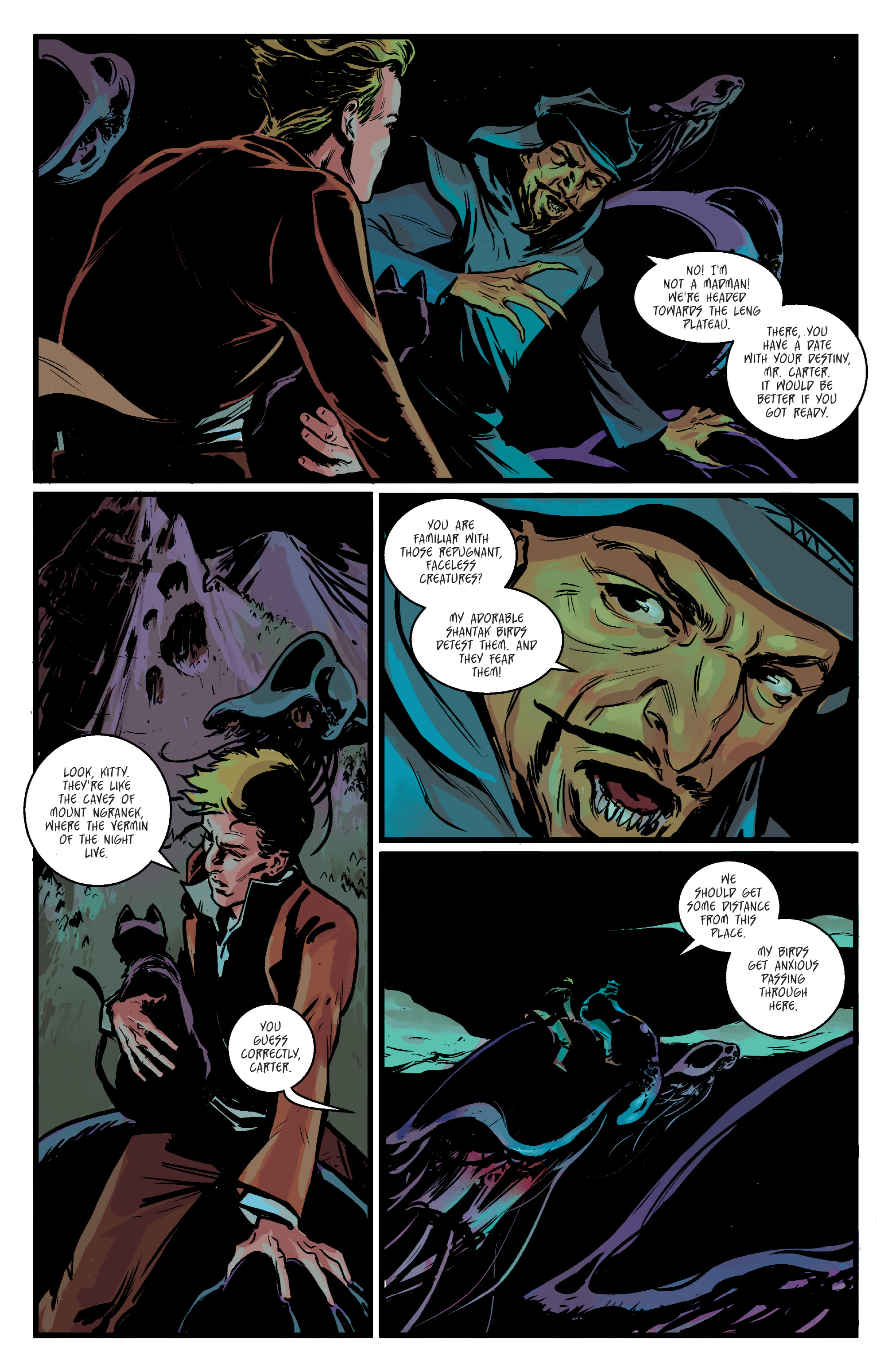 Read online Lovecraft Unknown Kadath comic -  Issue #6 - 21
