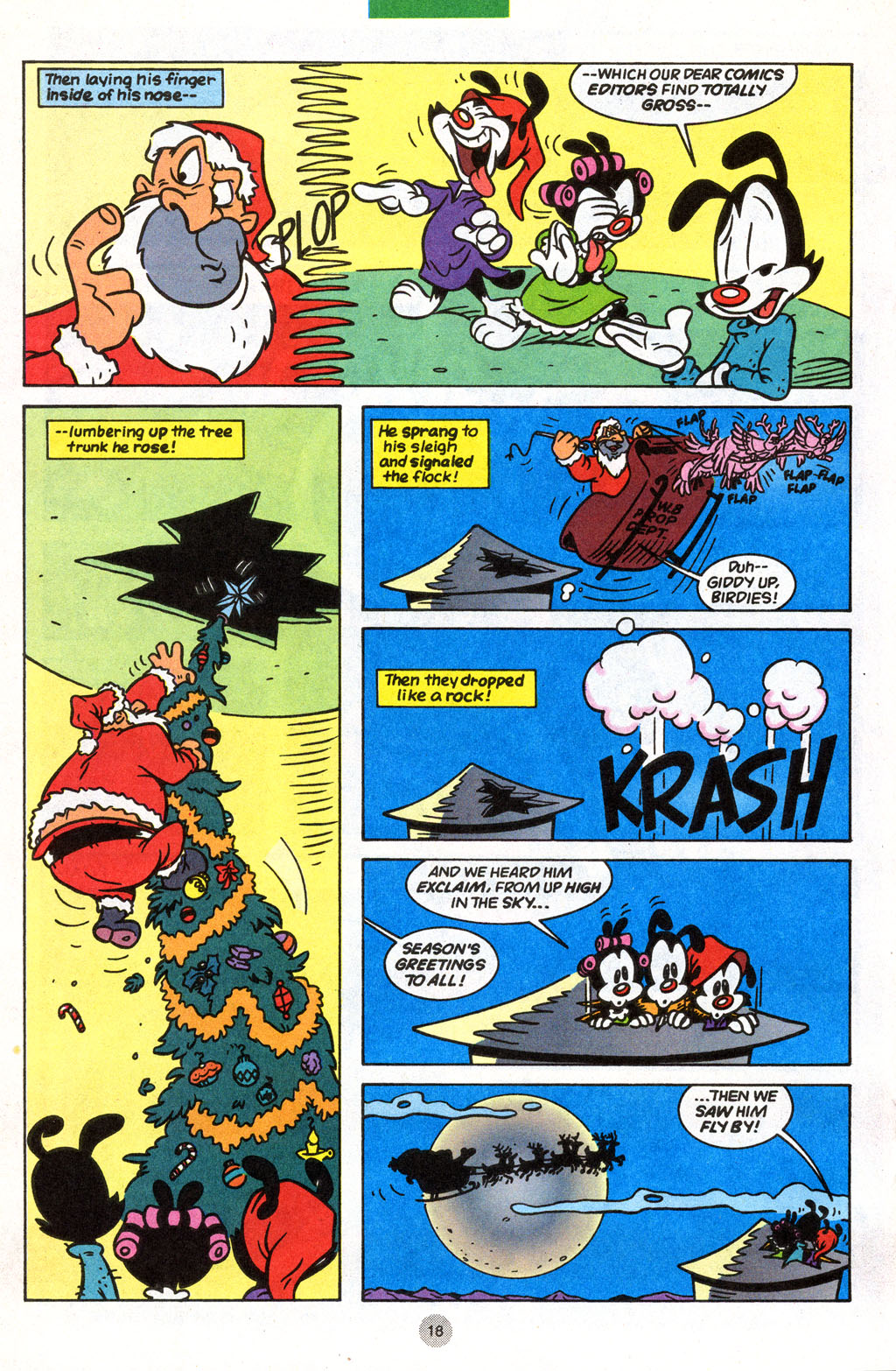Read online Animaniacs:  A Christmas Special comic -  Issue # Full - 14
