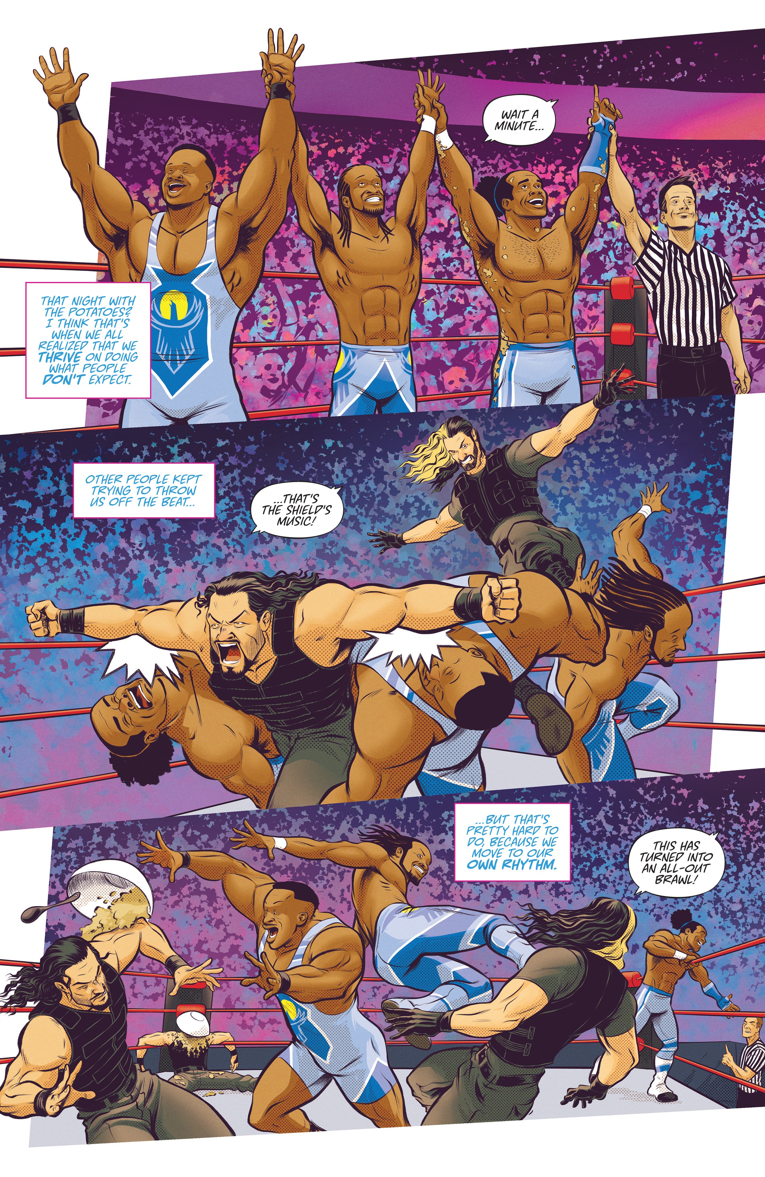 Read online WWE The New Day: Power of Positivity comic -  Issue #2 - 22
