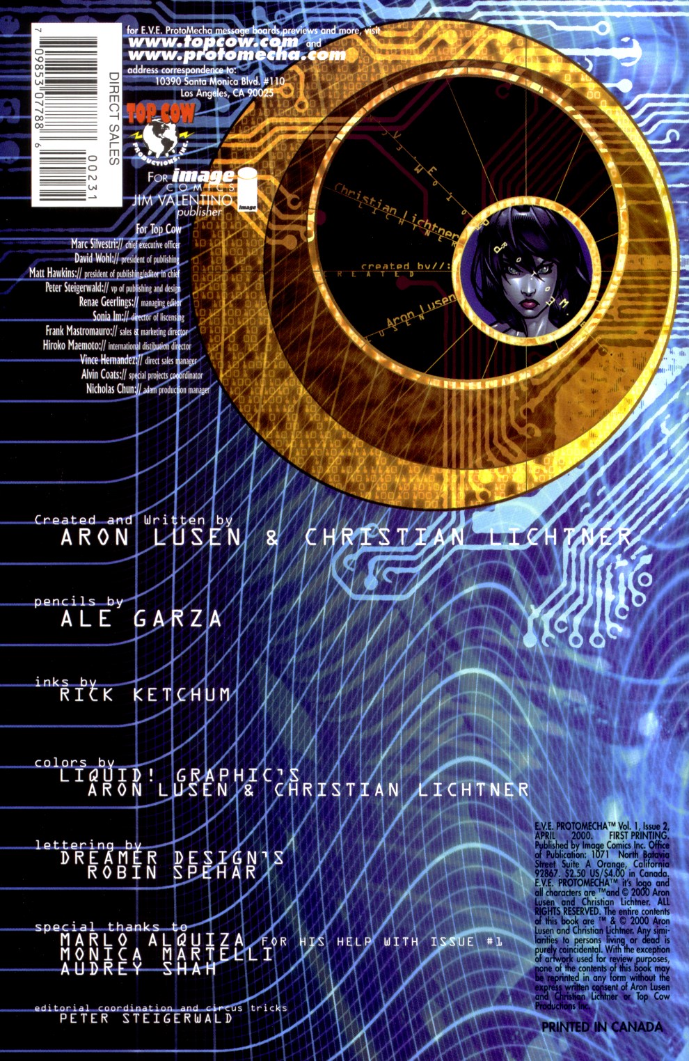 Read online E.V.E. ProtoMecha comic -  Issue #2 - 2