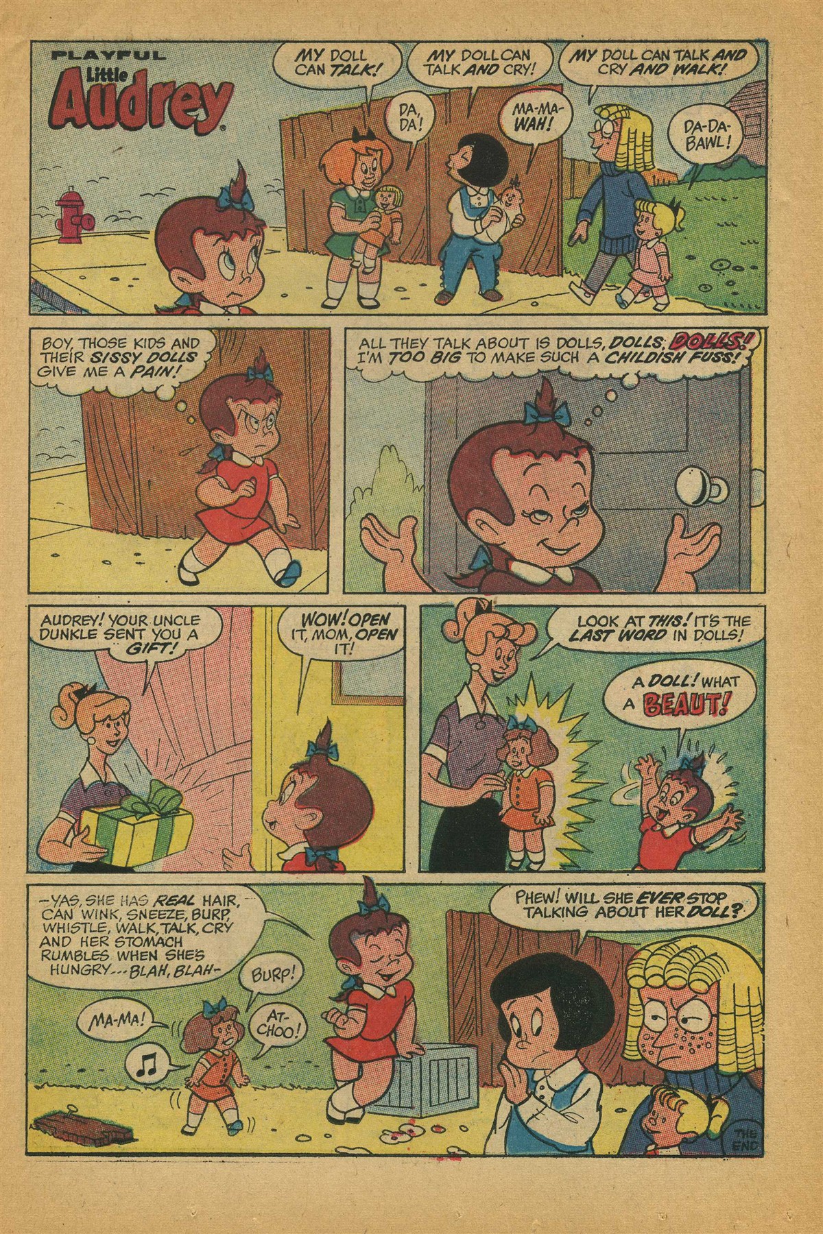 Read online Little Audrey And Melvin comic -  Issue #25 - 11
