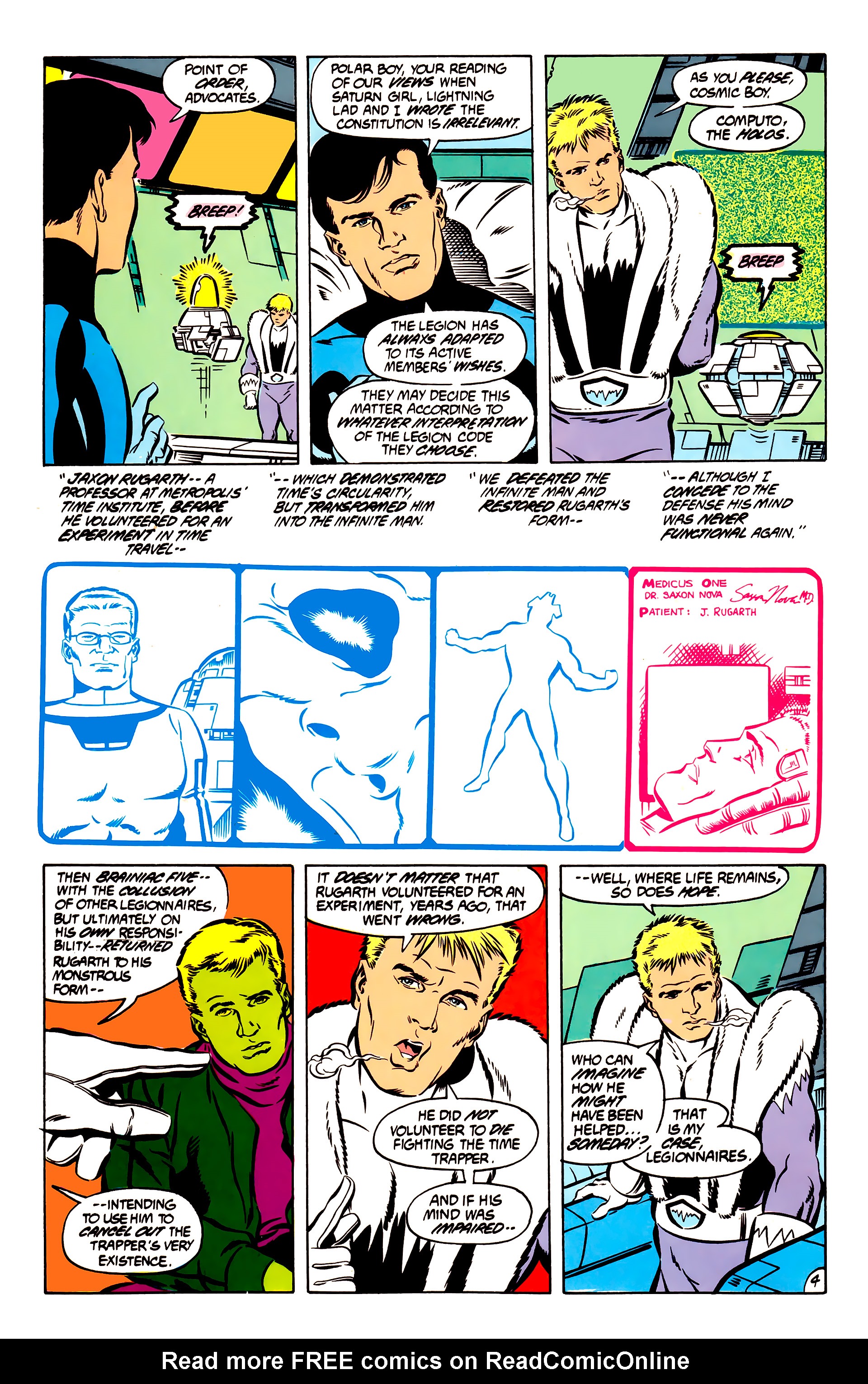 Read online Legion of Super-Heroes (1984) comic -  Issue #51 - 5